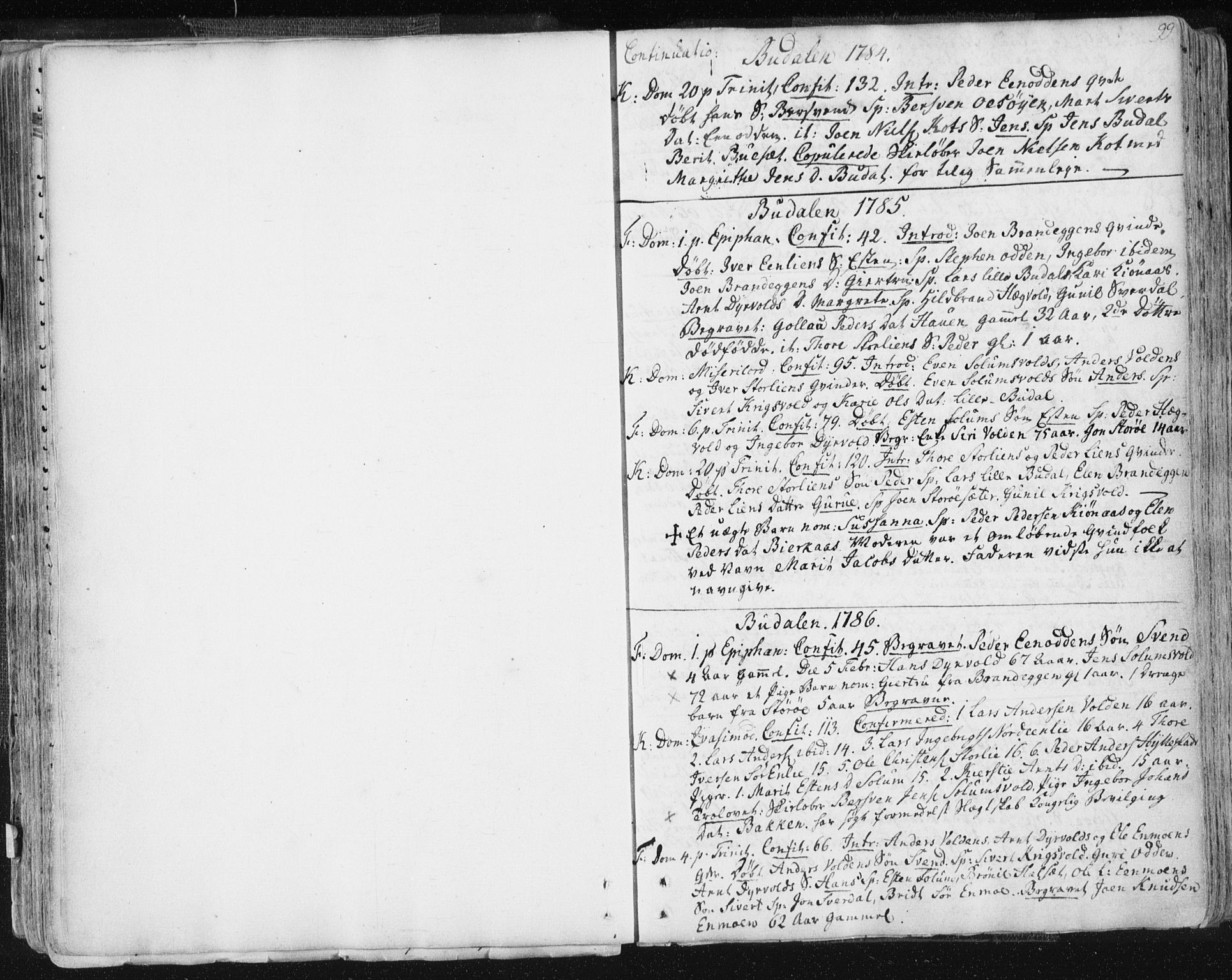 Ministerialprotokoller, klokkerbøker og fødselsregistre - Sør-Trøndelag, SAT/A-1456/687/L0991: Parish register (official) no. 687A02, 1747-1790, p. 99