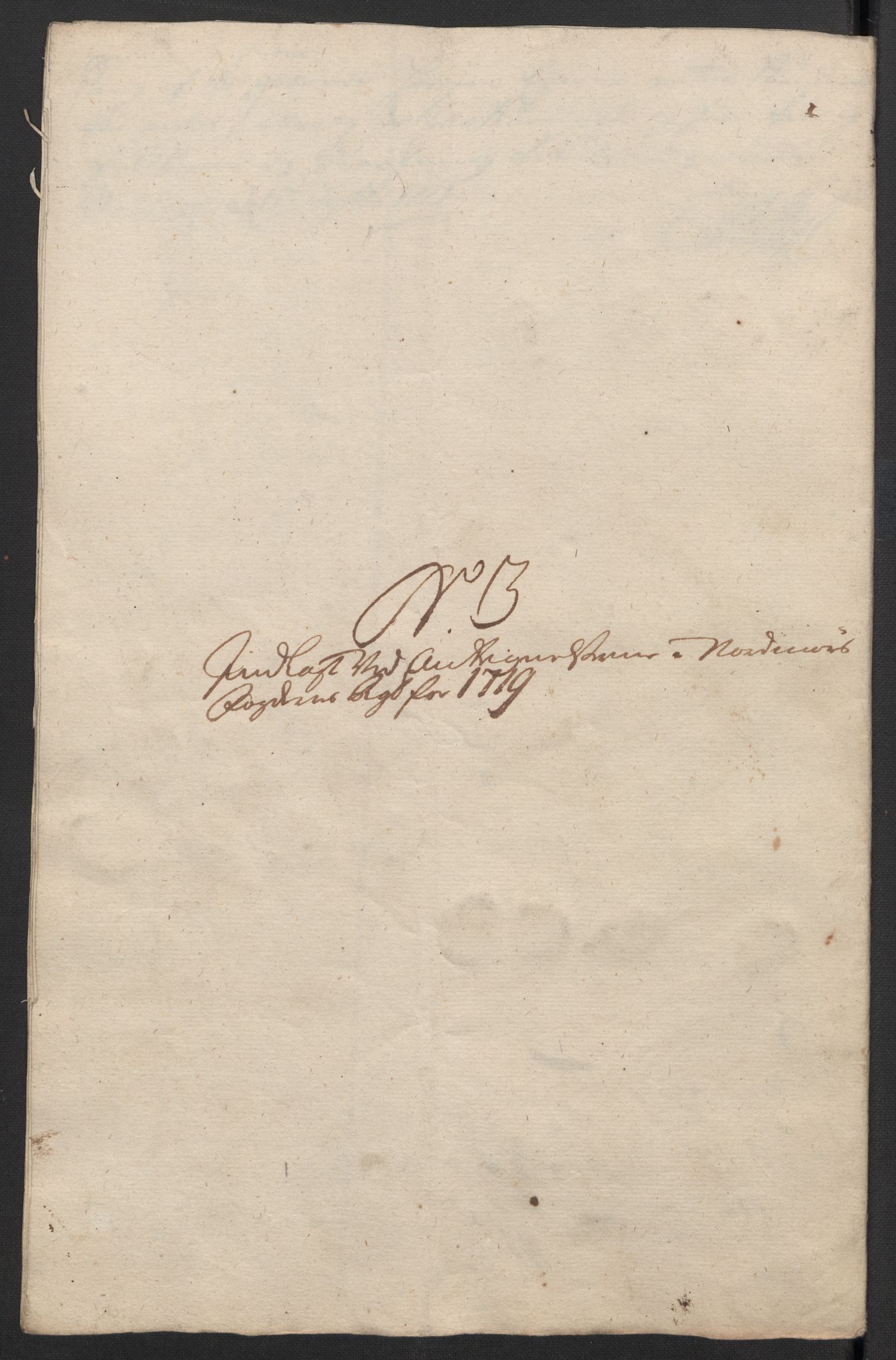 Rentekammeret inntil 1814, Reviderte regnskaper, Fogderegnskap, AV/RA-EA-4092/R56/L3752: Fogderegnskap Nordmøre, 1719, p. 316