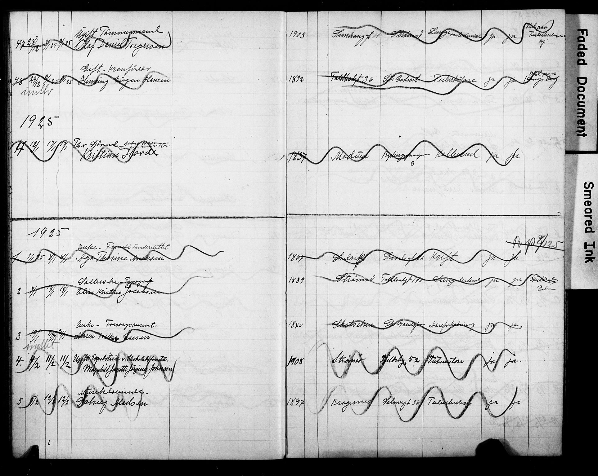 Strømsø kirkebøker, SAKO/A-246/Y/Ya/L0008: Parish register draft no. I 8, 1916-1931