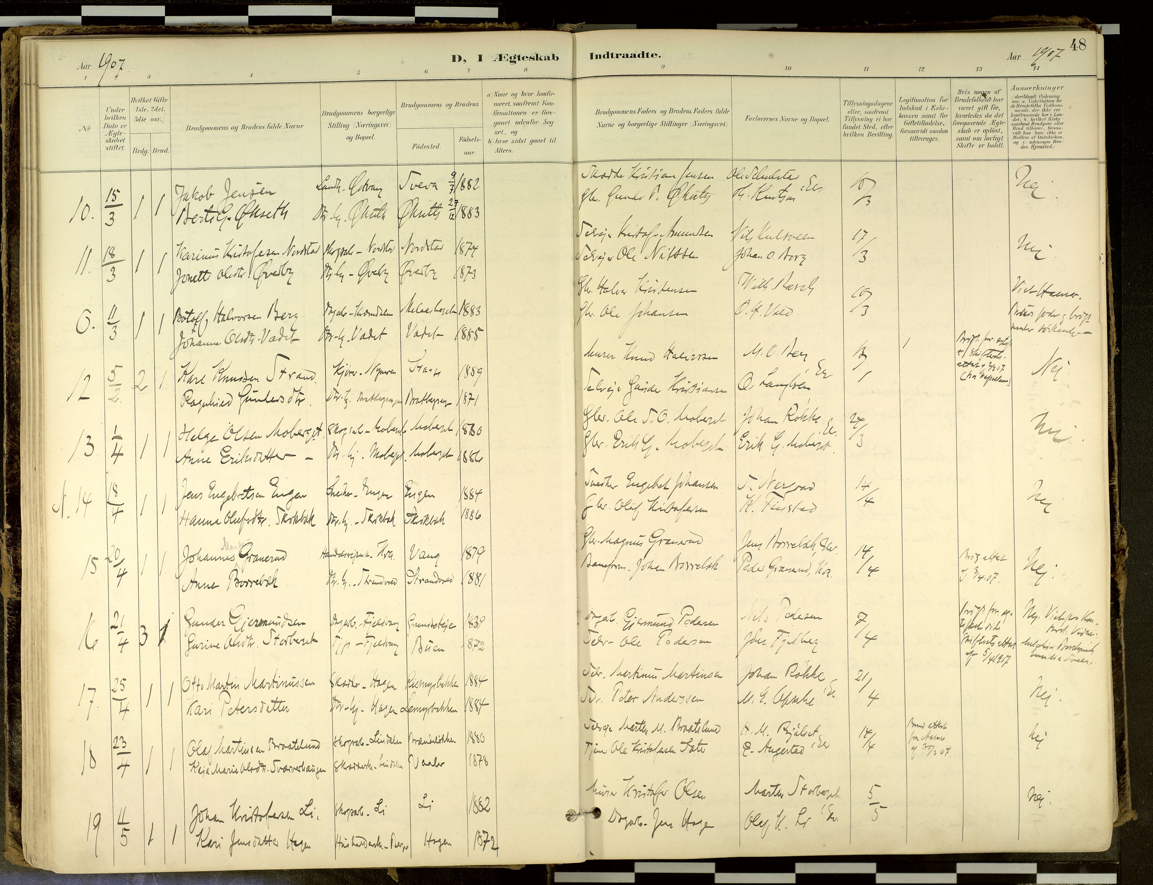 Elverum prestekontor, AV/SAH-PREST-044/H/Ha/Haa/L0018: Parish register (official) no. 18, 1894-1914, p. 48