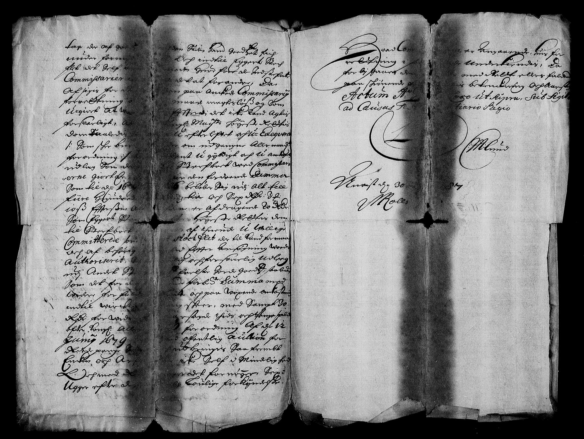 Stattholderembetet 1572-1771, RA/EA-2870/Af/L0001: Avskrifter av vedlegg til originale supplikker, nummerert i samsvar med supplikkbøkene, 1683-1687, p. 215