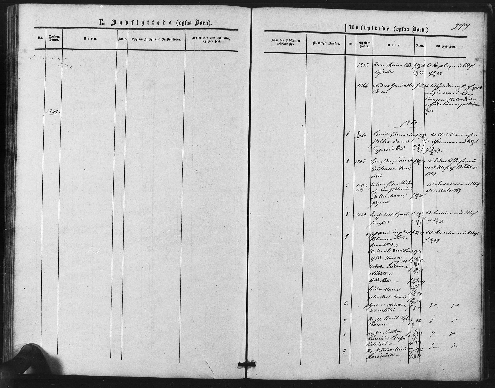 Nes prestekontor Kirkebøker, AV/SAO-A-10410/F/Fb/L0001: Parish register (official) no. II 1, 1859-1882, p. 277