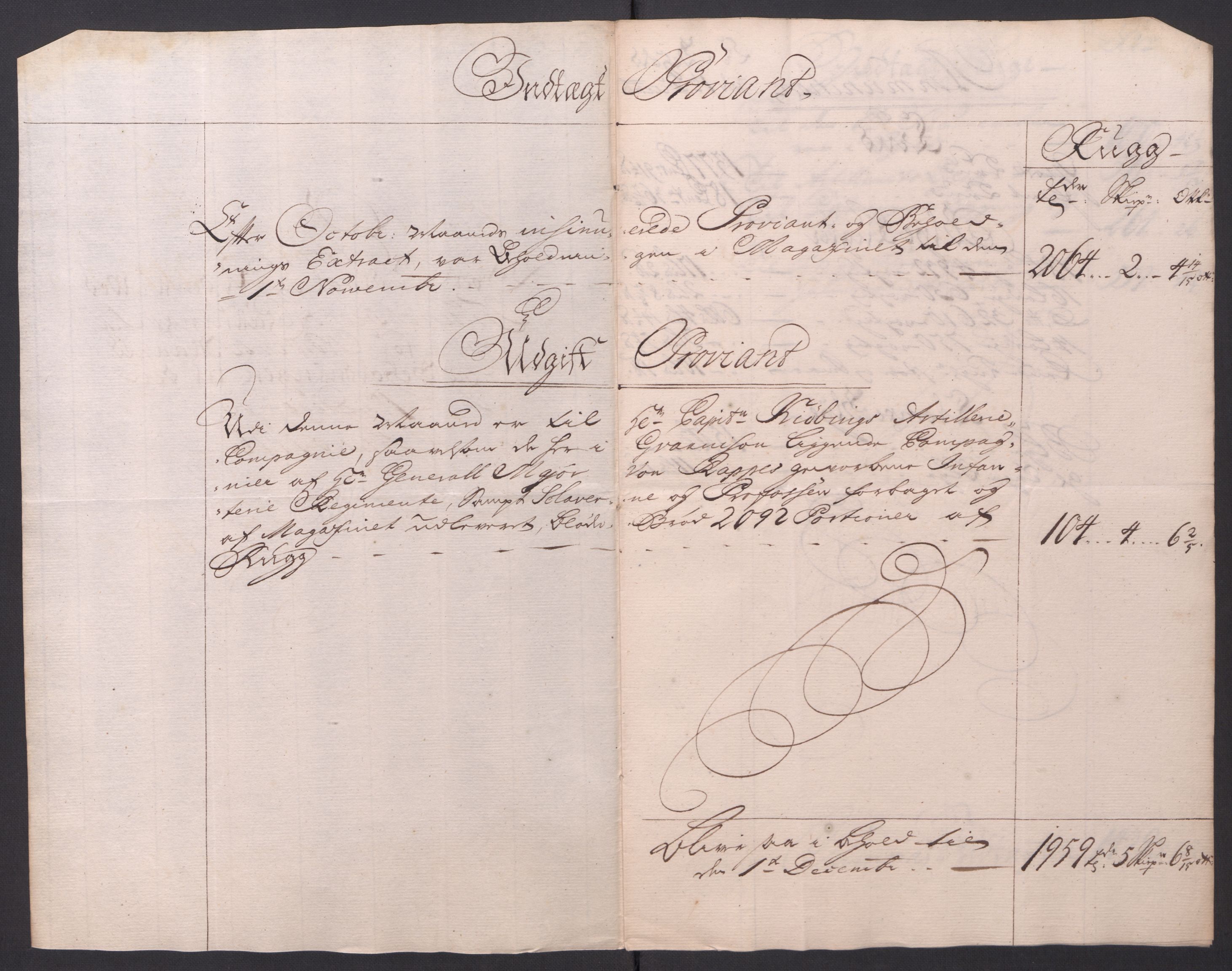 Kommanderende general (KG I) med Det norske krigsdirektorium, AV/RA-EA-5419/D/L0154: Fredriksten festning: Brev, inventarfortegnelser og regnskapsekstrakter, 1730-1739, p. 492