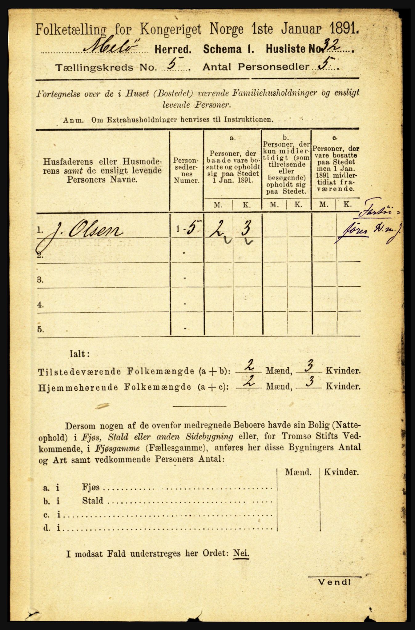 RA, 1891 census for 1837 Meløy, 1891, p. 1795
