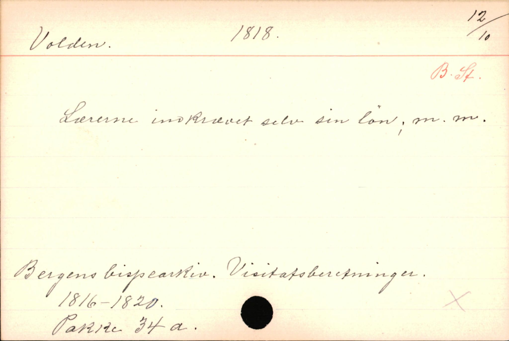 Haugen, Johannes - lærer, AV/SAB-SAB/PA-0036/01/L0001: Om klokkere og lærere, 1521-1904, p. 10709