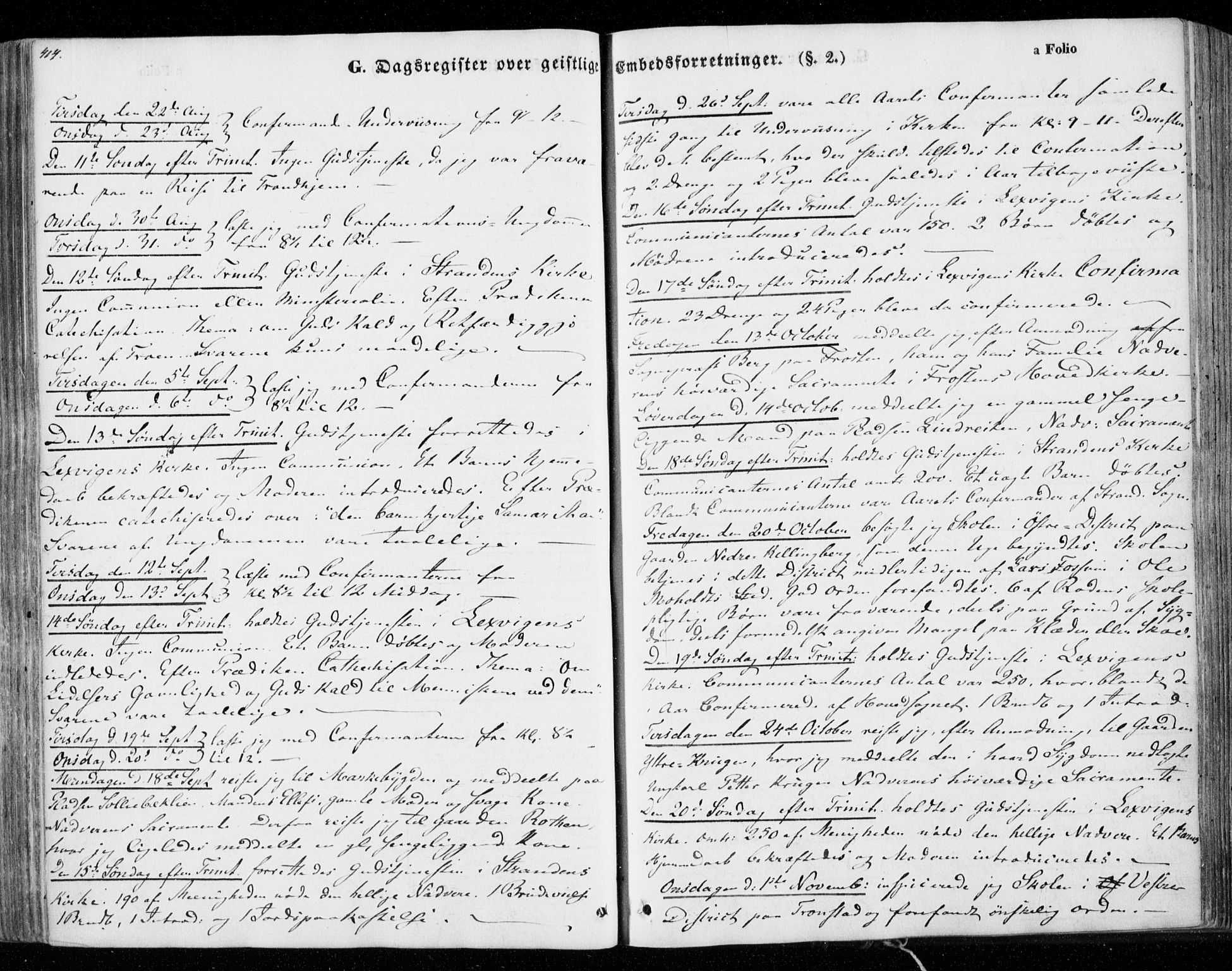 Ministerialprotokoller, klokkerbøker og fødselsregistre - Nord-Trøndelag, SAT/A-1458/701/L0007: Parish register (official) no. 701A07 /1, 1842-1854, p. 414