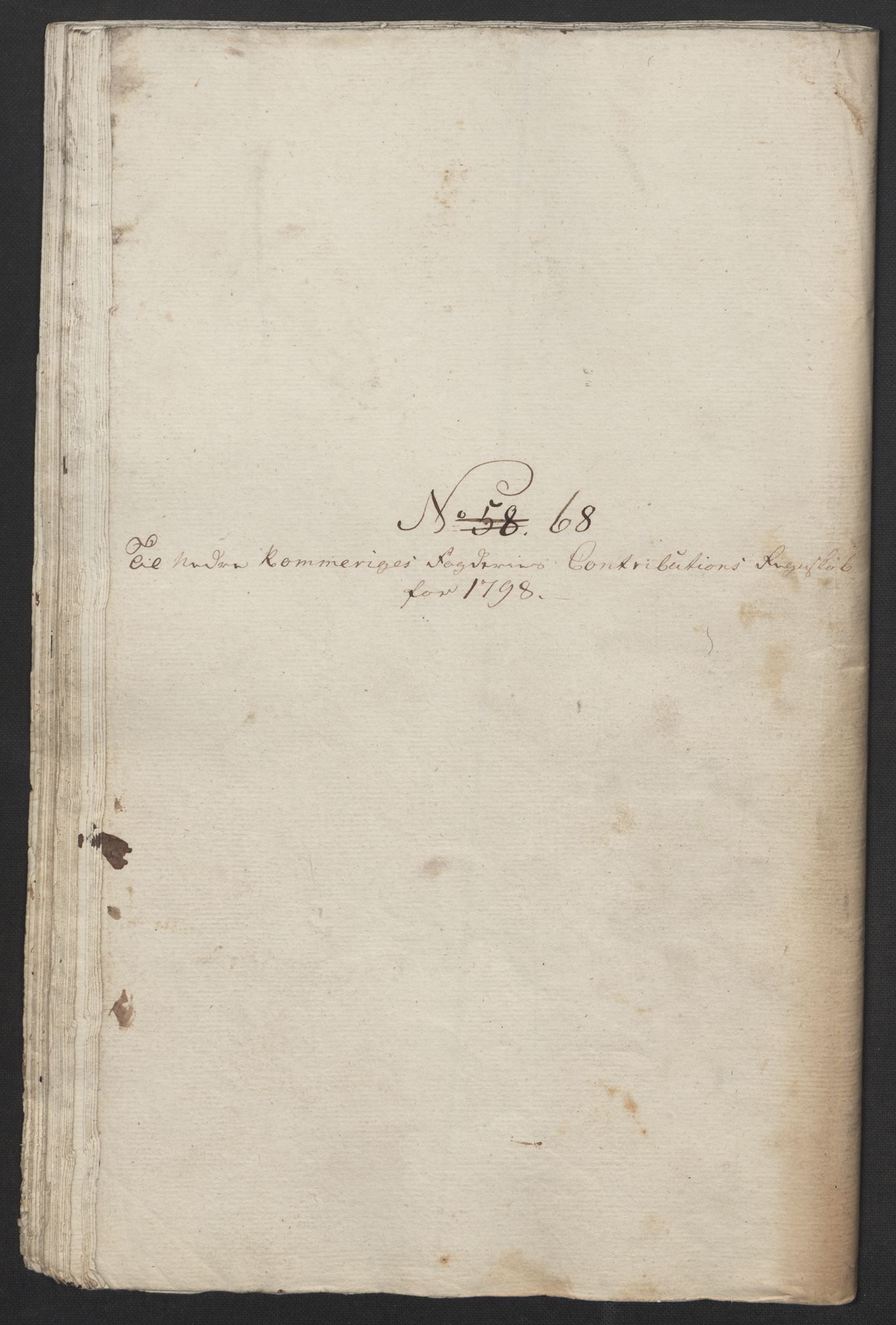 Rentekammeret inntil 1814, Reviderte regnskaper, Fogderegnskap, AV/RA-EA-4092/R11/L0674: Fogderegnskap Nedre Romerike, 1798, p. 267