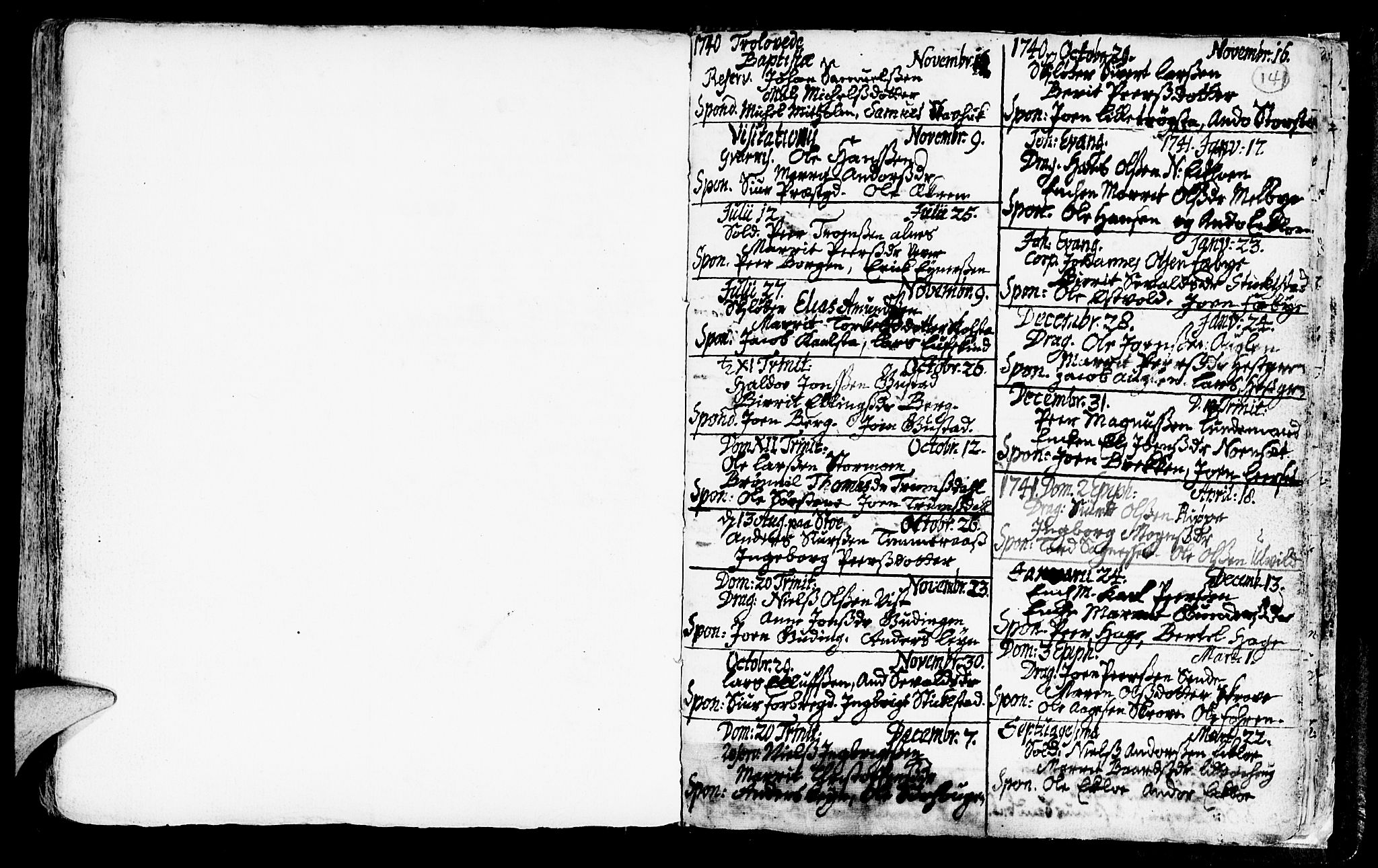 Ministerialprotokoller, klokkerbøker og fødselsregistre - Nord-Trøndelag, SAT/A-1458/723/L0230: Parish register (official) no. 723A01, 1705-1747, p. 141