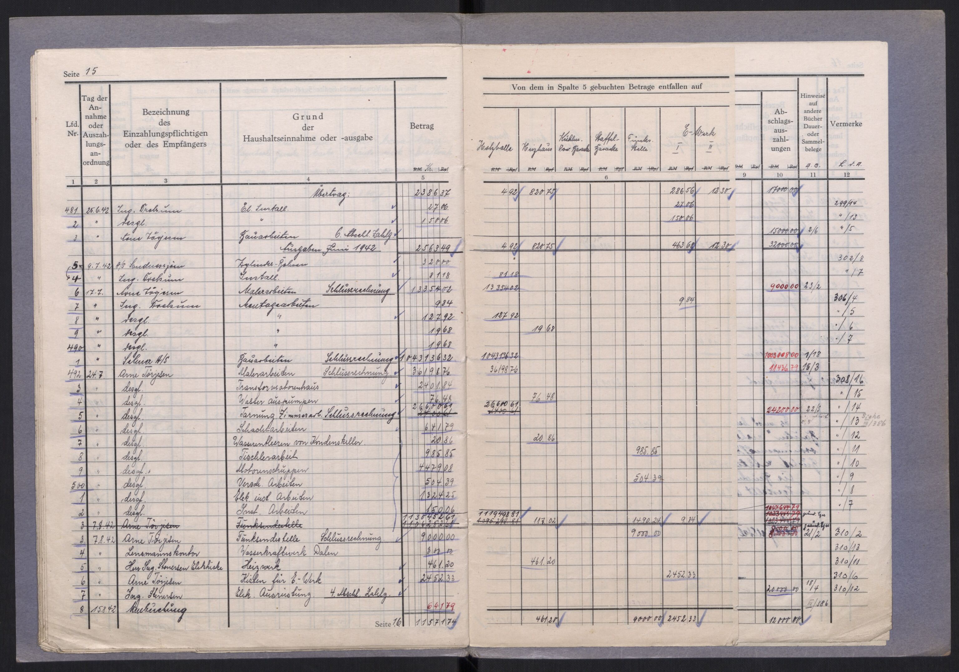 Tyske arkiver, Organisation Todt (OT), Einsatzgruppe Wiking, AV/RA-RAFA-2188/2/E/Ea/L0005: Byggeprosjekt i Hattfjelldal, 1940-1942, p. 141