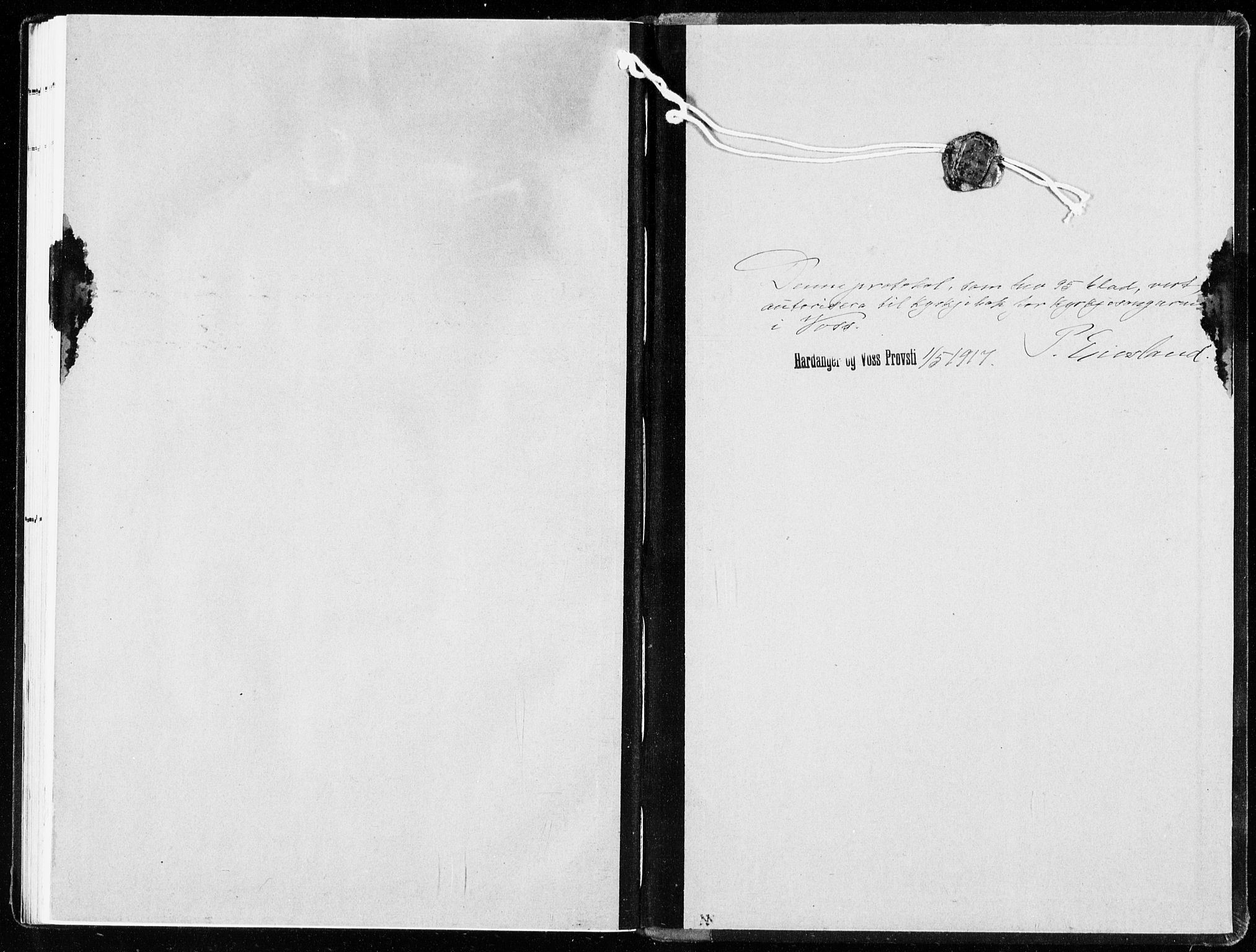 Voss sokneprestembete, SAB/A-79001/H/Hab: Parish register (copy) no. F  2, 1913-1932