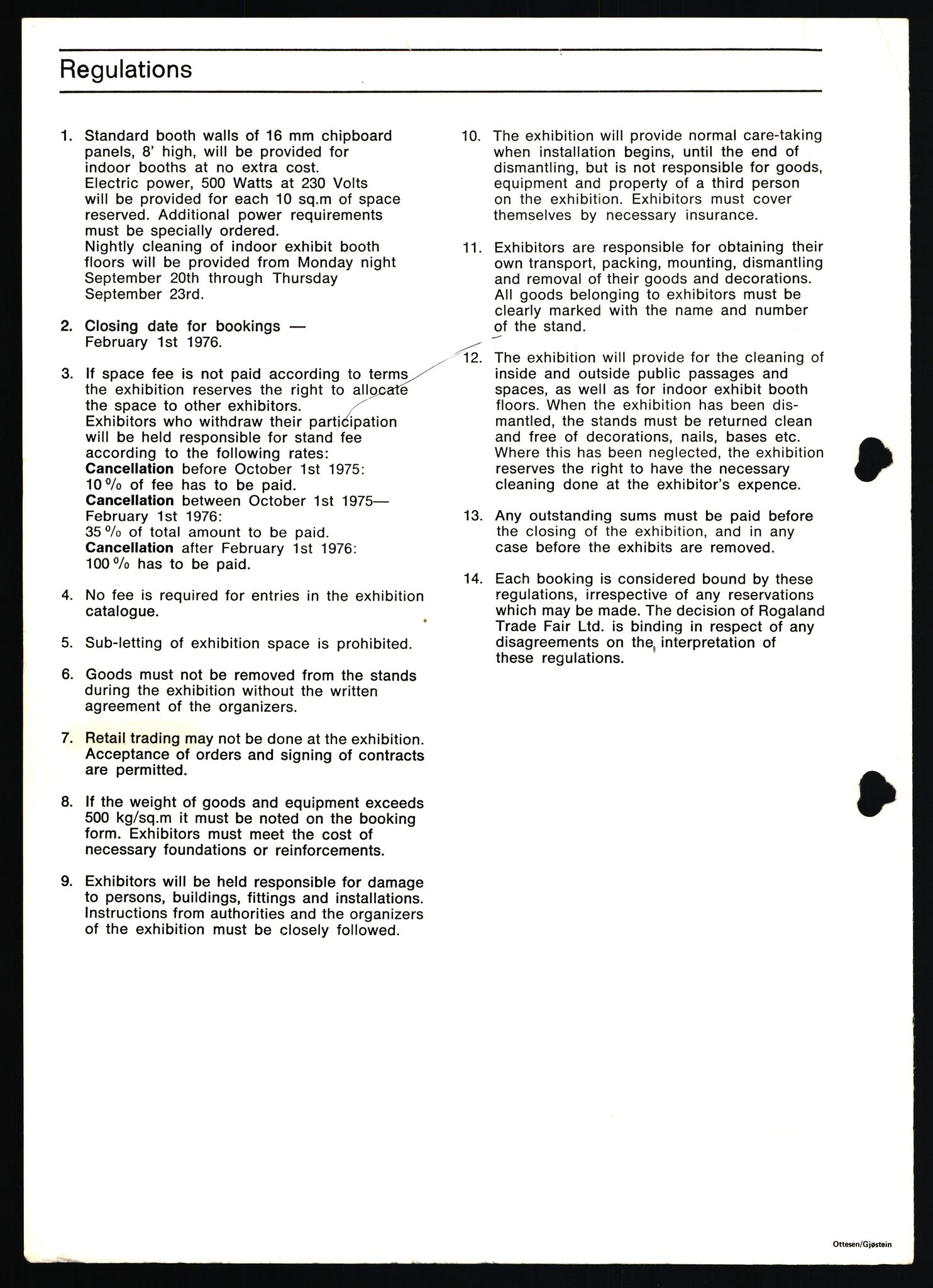 Pa 1716 - Stiftelsen Offshore Northern Seas, AV/SAST-A-102319/F/Fb/L0002: Søknadsskjemaer, 1975-1978, p. 13