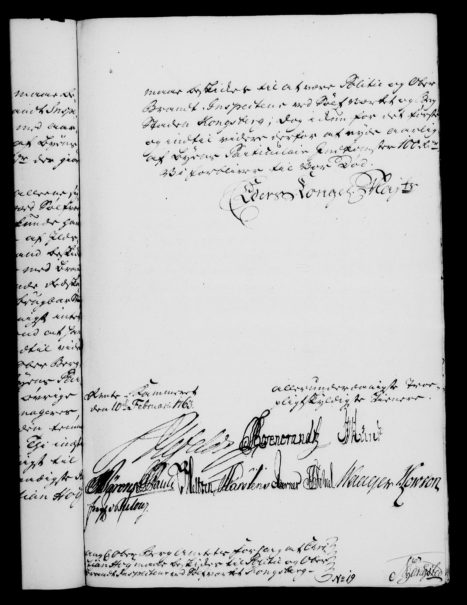 Rentekammeret, Kammerkanselliet, AV/RA-EA-3111/G/Gf/Gfa/L0045: Norsk relasjons- og resolusjonsprotokoll (merket RK 52.45), 1763, p. 88