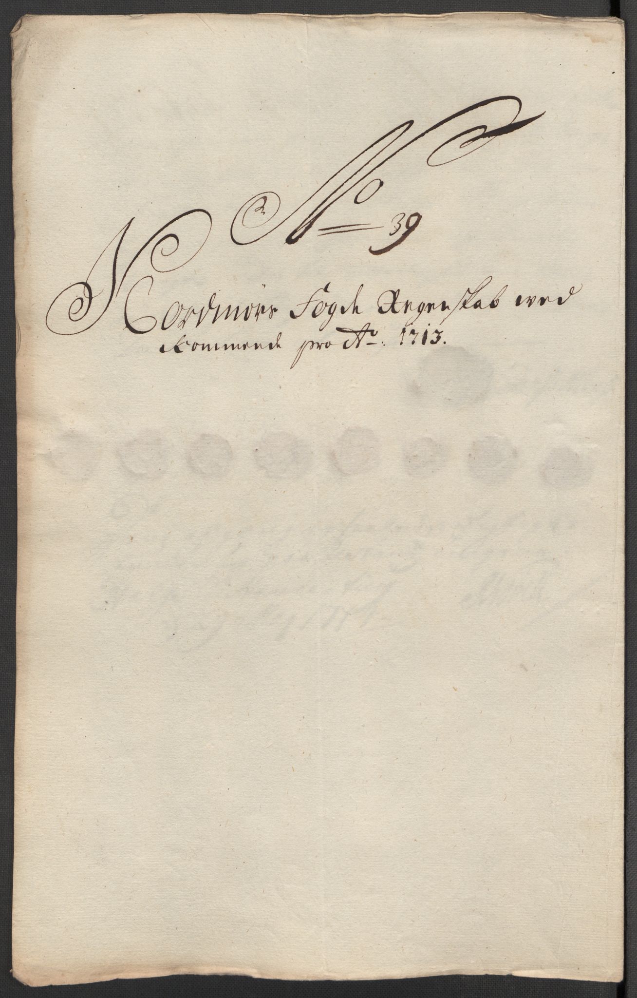 Rentekammeret inntil 1814, Reviderte regnskaper, Fogderegnskap, AV/RA-EA-4092/R56/L3747: Fogderegnskap Nordmøre, 1713, p. 223