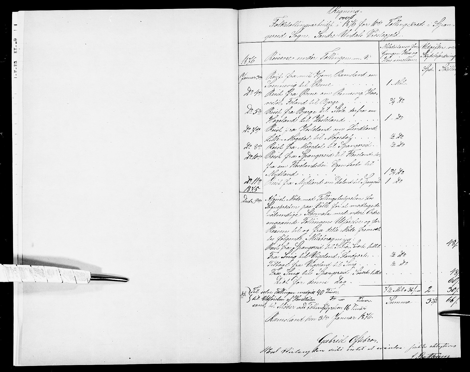 SAK, 1875 census for 1029P Sør-Audnedal, 1875, p. 91