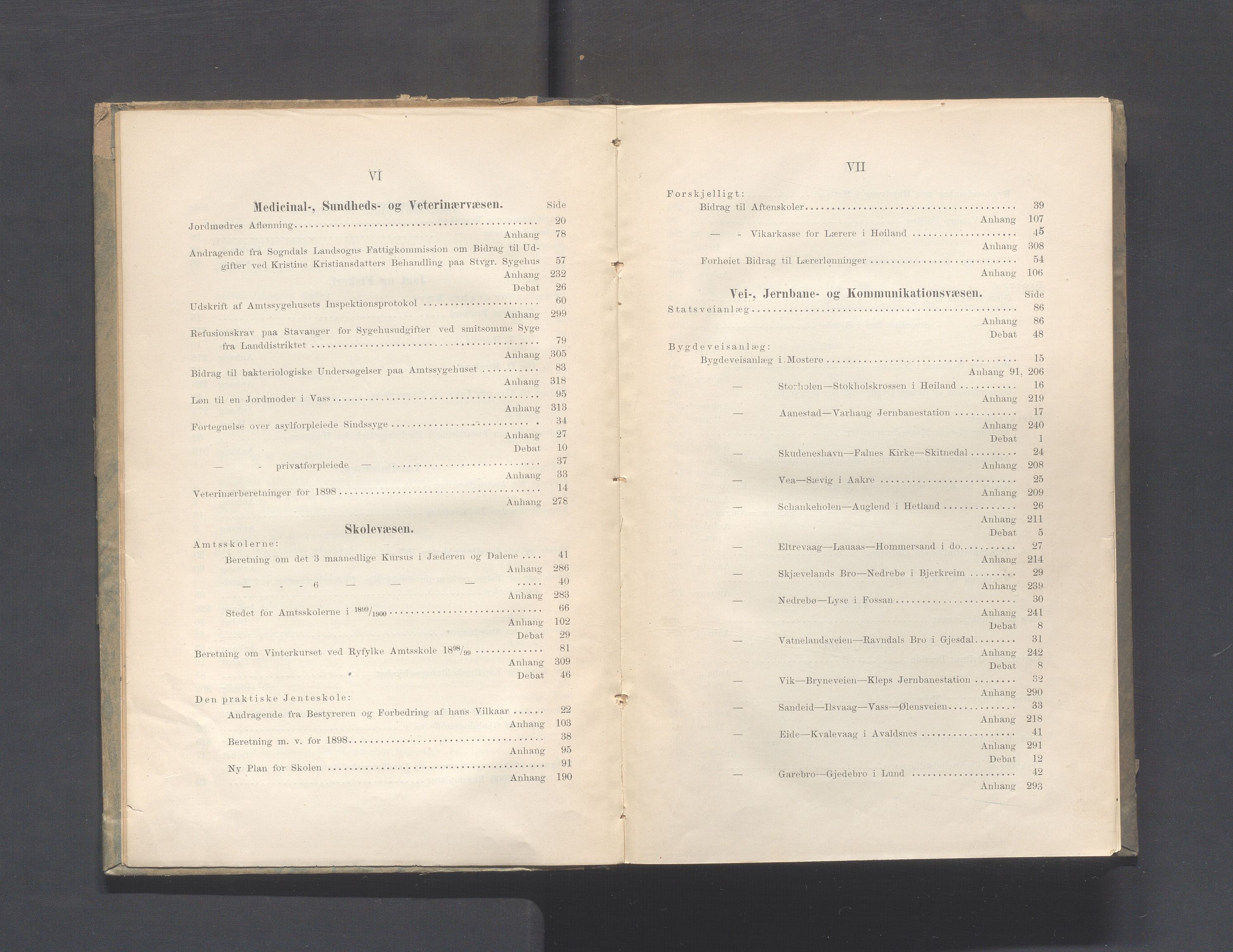 Rogaland fylkeskommune - Fylkesrådmannen , IKAR/A-900/A, 1899, p. 6