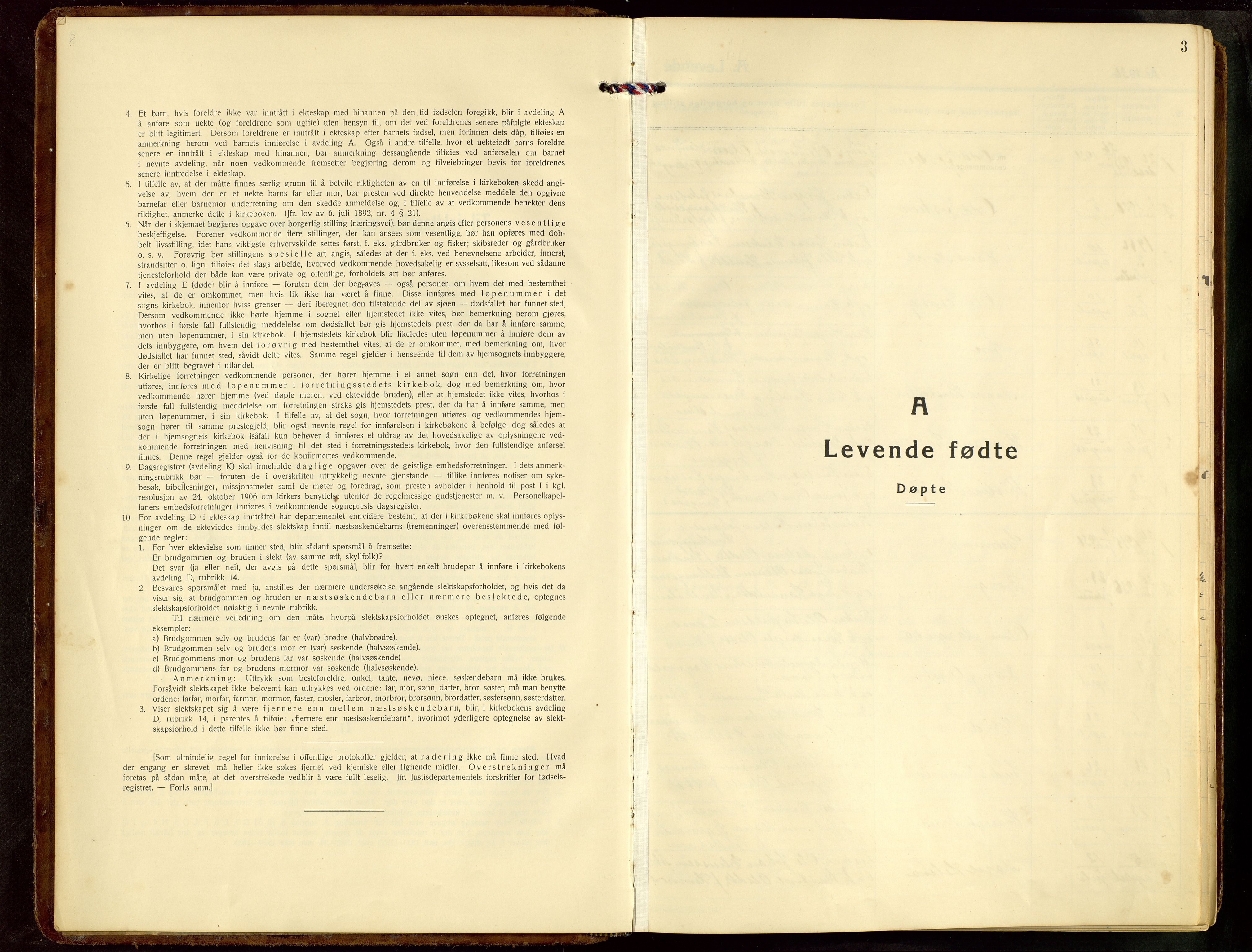 Skudenes sokneprestkontor, AV/SAST-A -101849/H/Ha/Hab/L0012: Parish register (copy) no. B 12, 1936-1968, p. 3