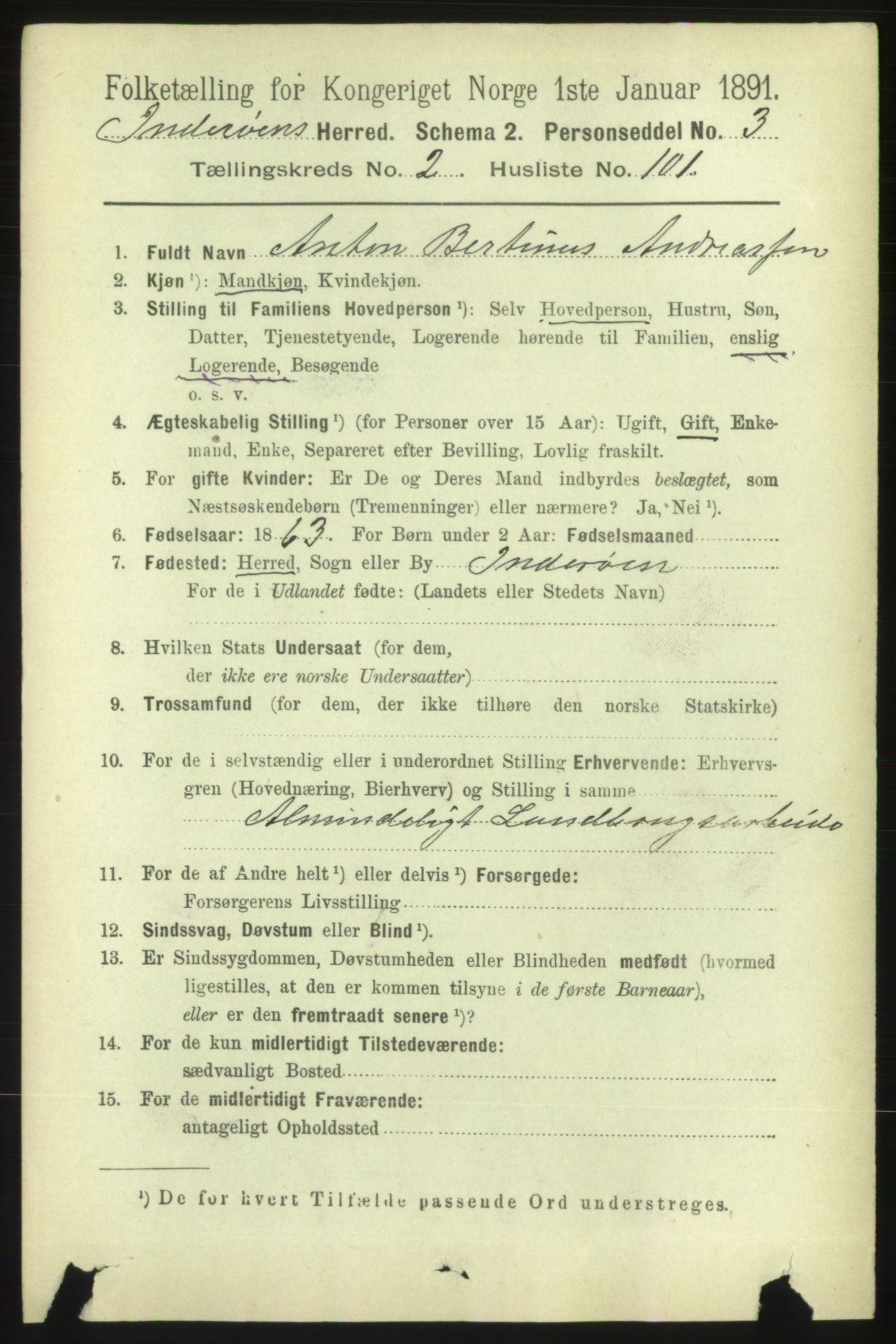 RA, 1891 census for 1729 Inderøy, 1891, p. 1852