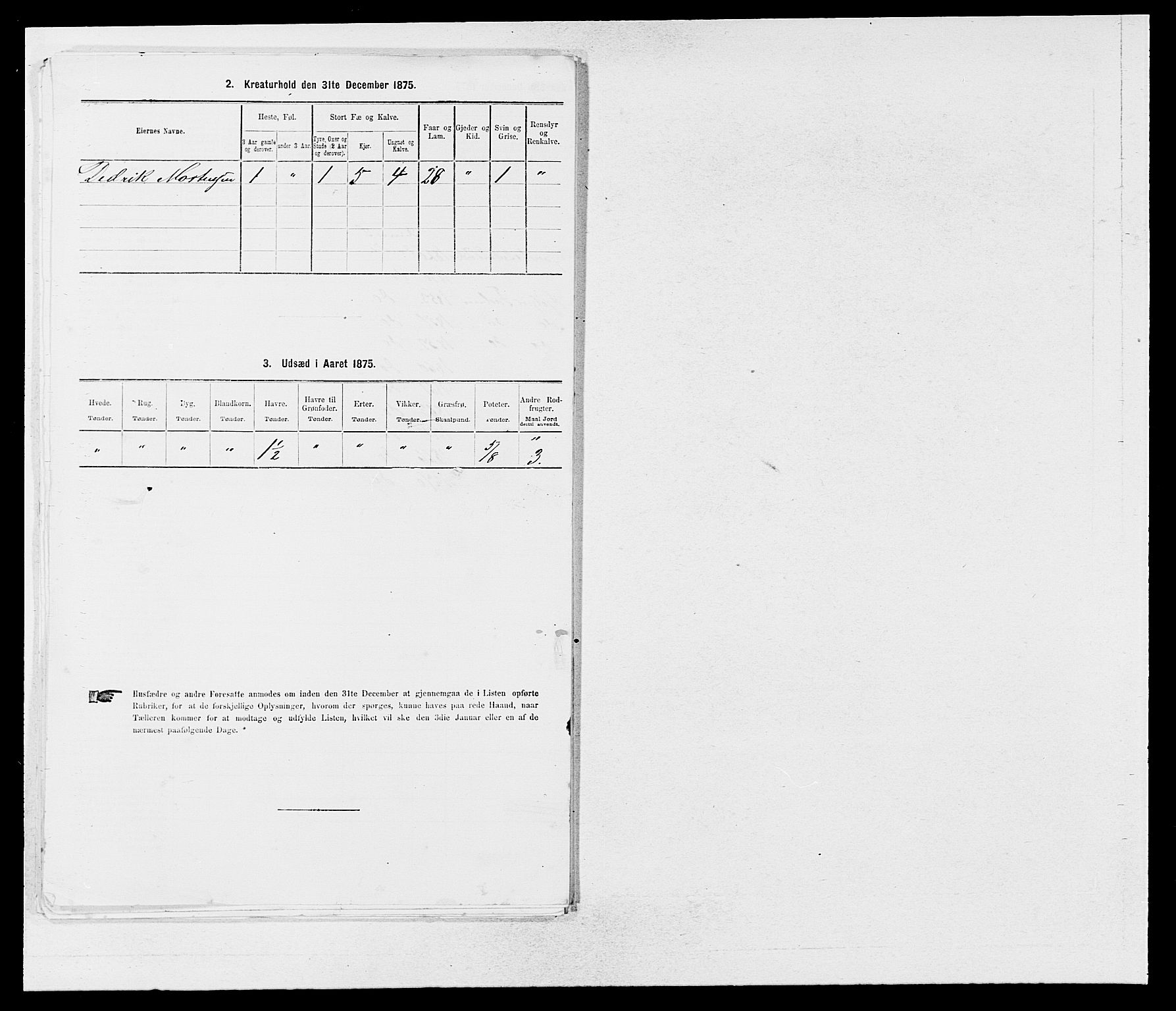 SAB, 1875 census for 1437L Kinn/Kinn og Svanøy, 1875, p. 163