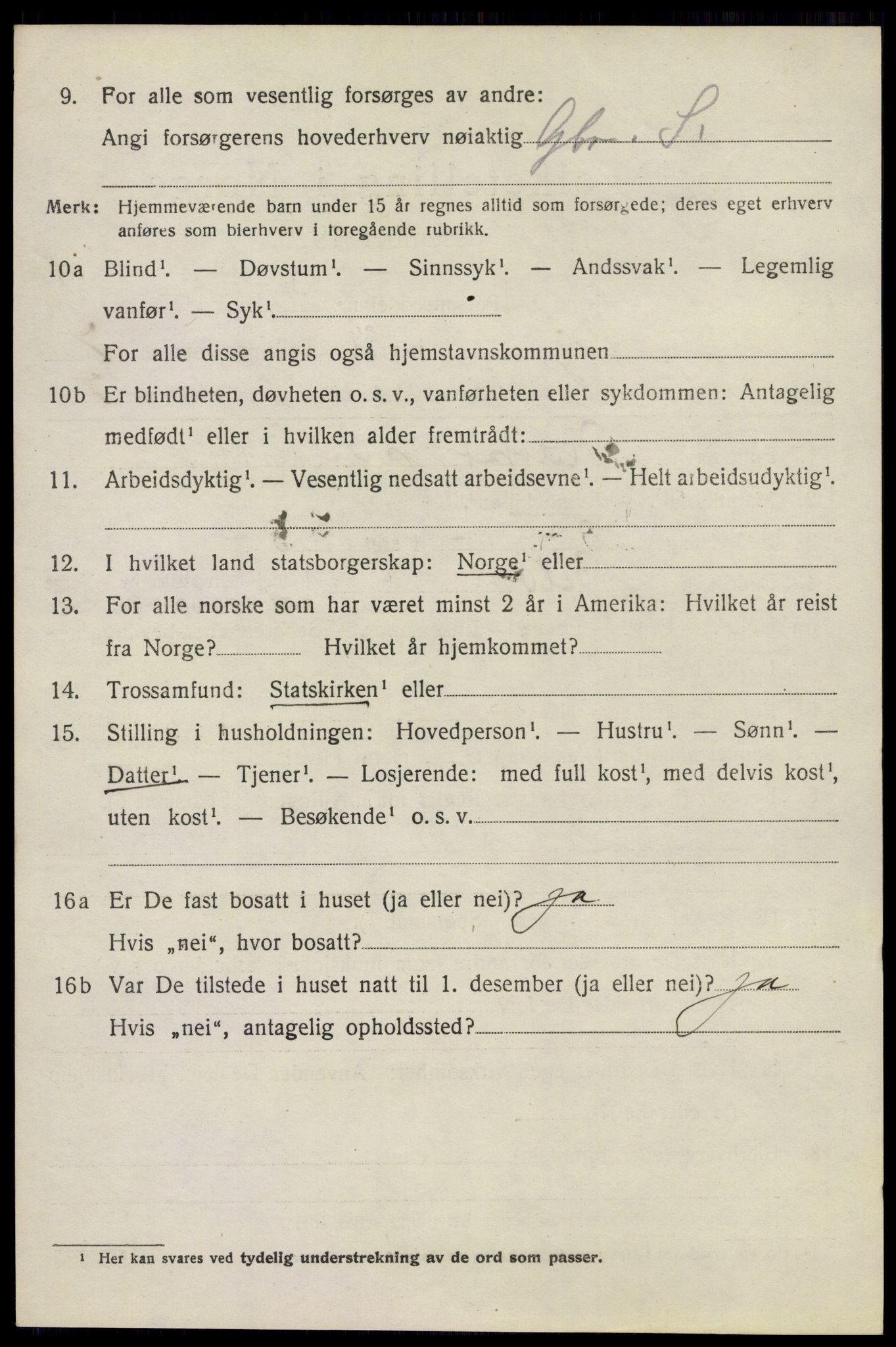 SAO, 1920 census for Moss land district, 1920, p. 8634