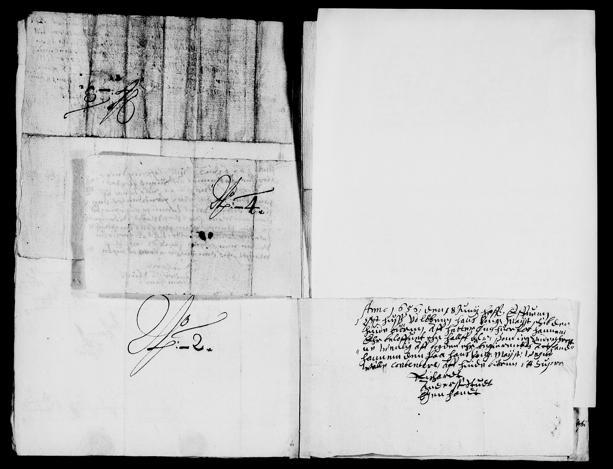 Rentekammeret inntil 1814, Reviderte regnskaper, Lensregnskaper, AV/RA-EA-5023/R/Rb/Rbr/L0021: Lista len, 1655-1659