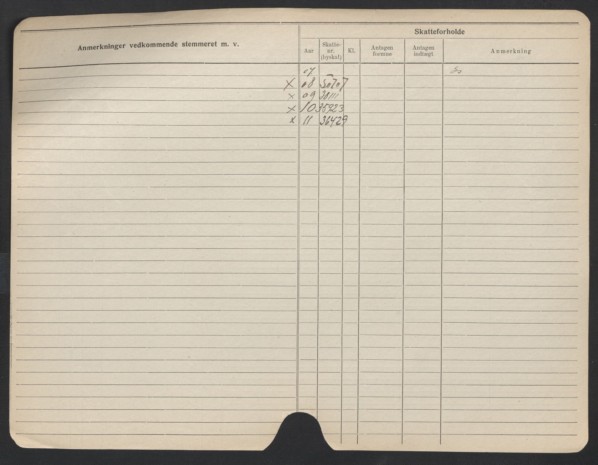 Oslo folkeregister, Registerkort, SAO/A-11715/F/Fa/Fac/L0011: Menn, 1906-1914, p. 451b