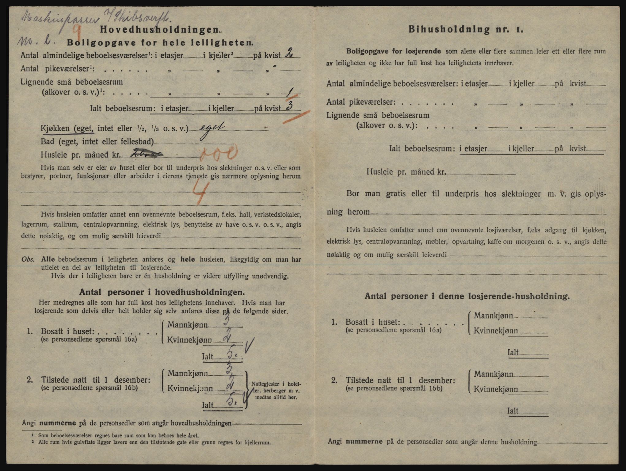 SATØ, 1920 census for Tromsø, 1920, p. 6120