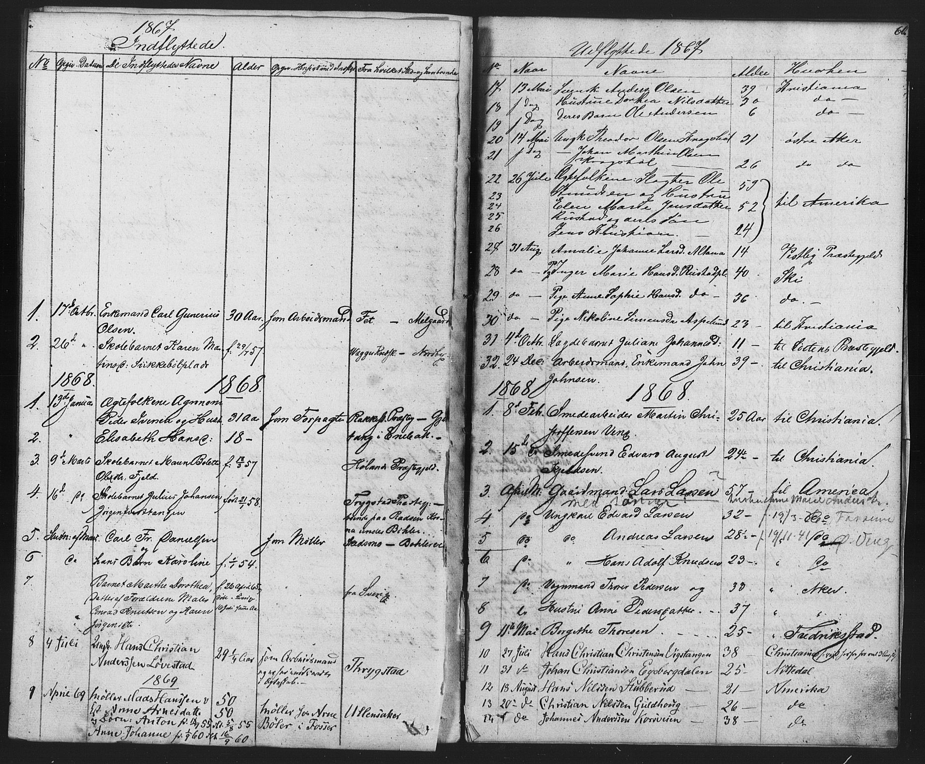 Enebakk prestekontor Kirkebøker, SAO/A-10171c/F/Fa/L0014: Parish register (official) no. I 14, 1833-1878, p. 60