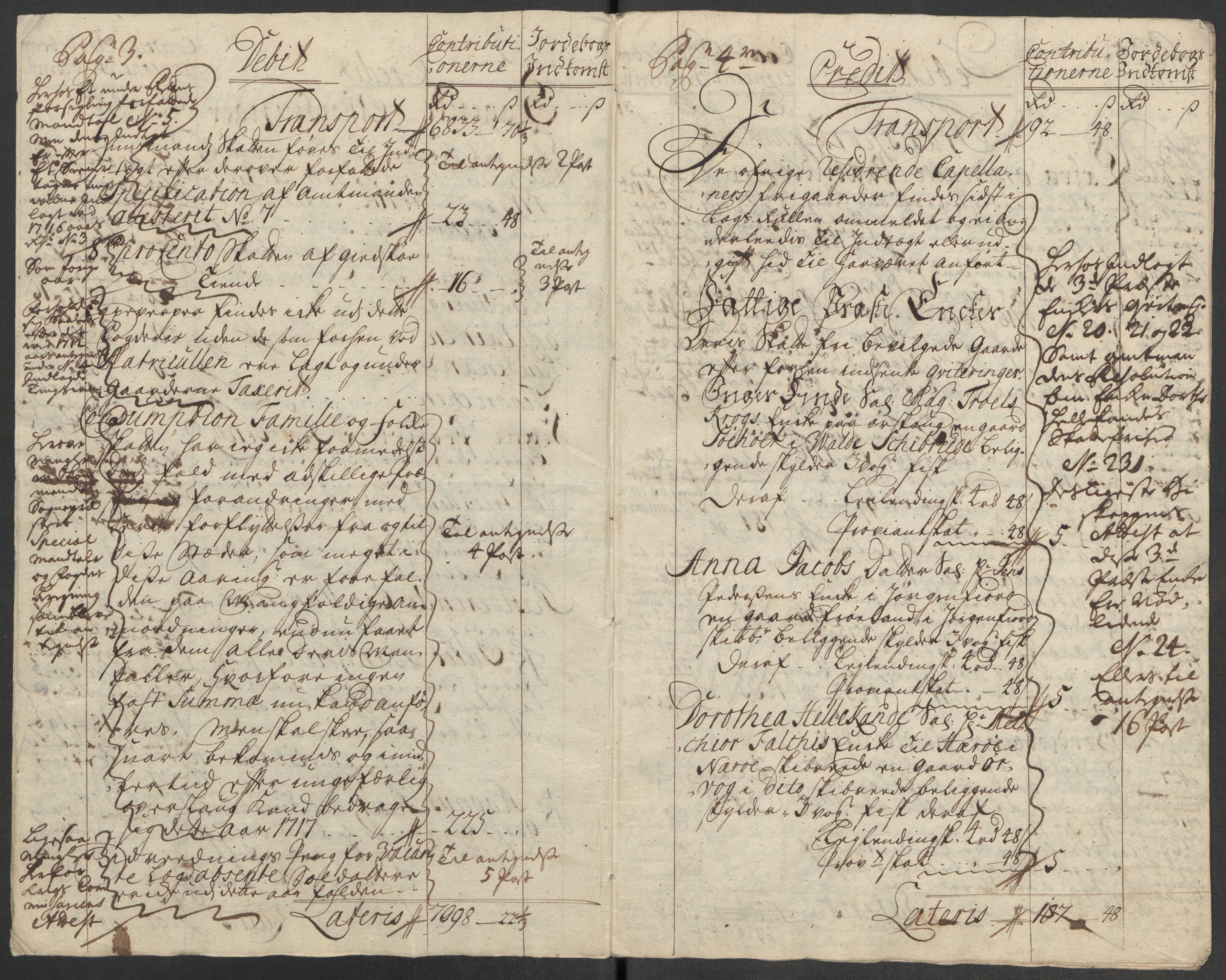 Rentekammeret inntil 1814, Reviderte regnskaper, Fogderegnskap, RA/EA-4092/R54/L3569: Fogderegnskap Sunnmøre, 1717, p. 5