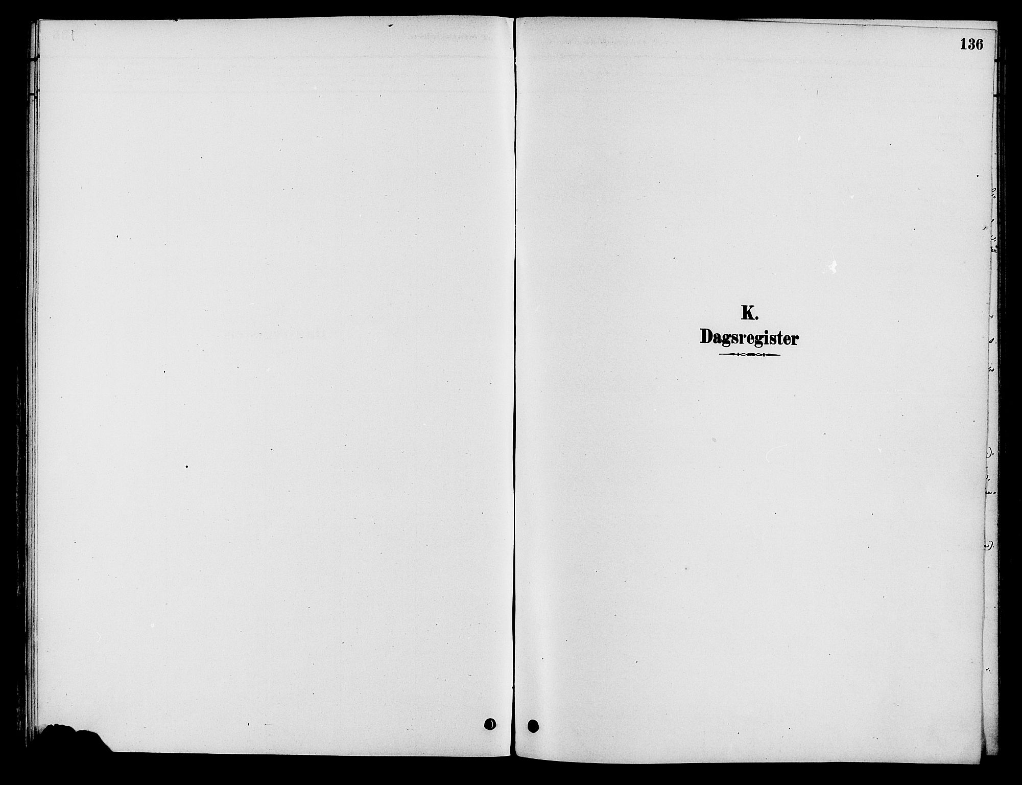 Elverum prestekontor, SAH/PREST-044/H/Ha/Haa/L0012: Parish register (official) no. 12, 1880-1893, p. 136