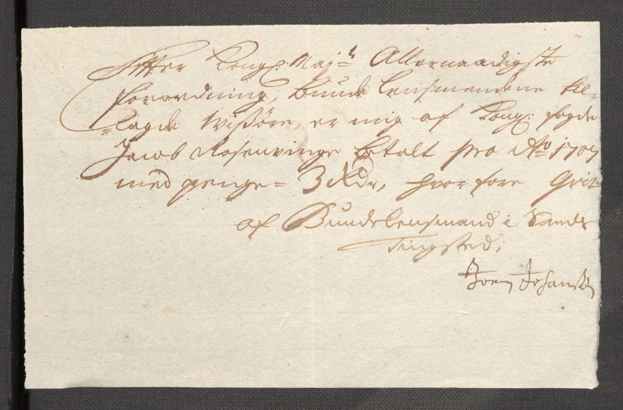 Rentekammeret inntil 1814, Reviderte regnskaper, Fogderegnskap, AV/RA-EA-4092/R68/L4756: Fogderegnskap Senja og Troms, 1705-1707, p. 323