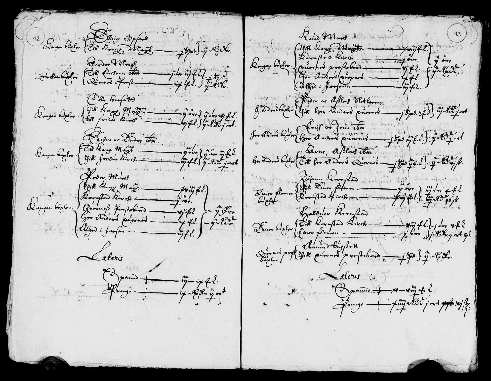 Rentekammeret inntil 1814, Reviderte regnskaper, Lensregnskaper, AV/RA-EA-5023/R/Rb/Rbw/L0090: Trondheim len, 1647-1648