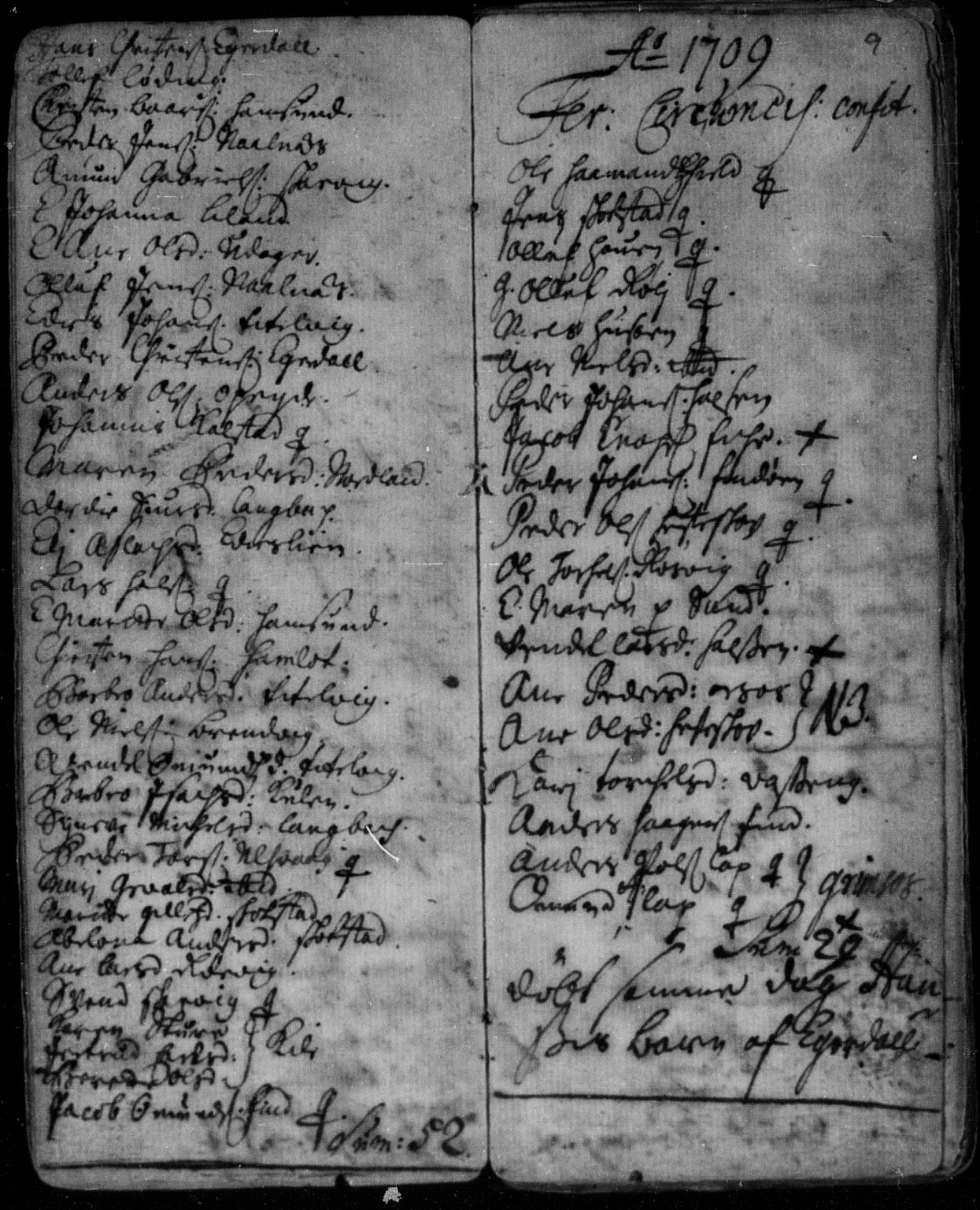 Ministerialprotokoller, klokkerbøker og fødselsregistre - Nordland, SAT/A-1459/859/L0840: Parish register (official) no. 859A00, 1708-1738, p. 9