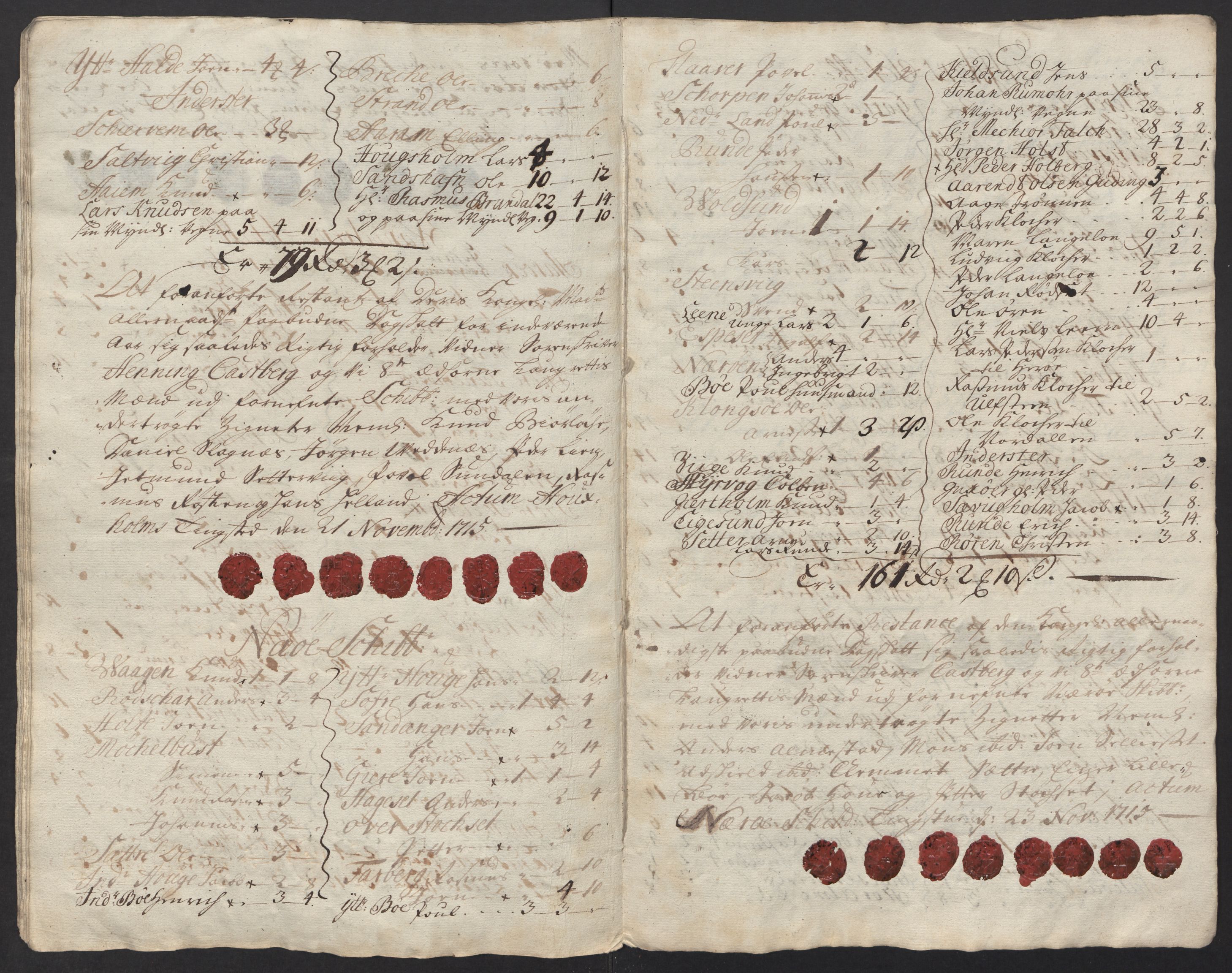 Rentekammeret inntil 1814, Reviderte regnskaper, Fogderegnskap, RA/EA-4092/R54/L3567: Fogderegnskap Sunnmøre, 1715, p. 310