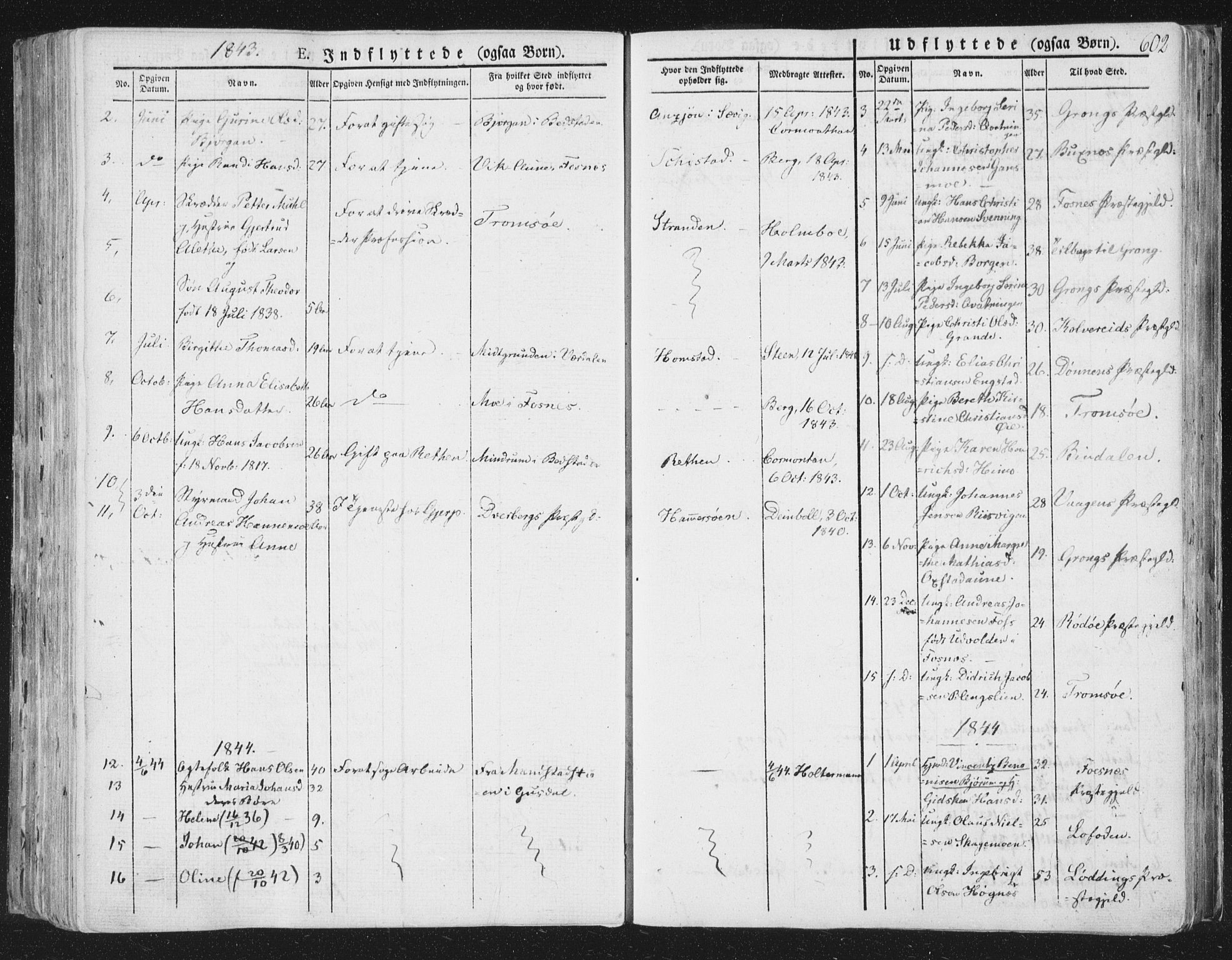 Ministerialprotokoller, klokkerbøker og fødselsregistre - Nord-Trøndelag, SAT/A-1458/764/L0552: Parish register (official) no. 764A07b, 1824-1865, p. 602