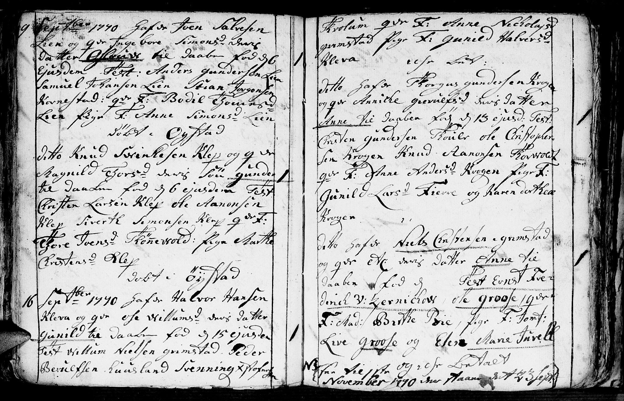 Fjære sokneprestkontor, AV/SAK-1111-0011/F/Fb/L0004: Parish register (copy) no. B 4, 1766-1785, p. 61b-62a