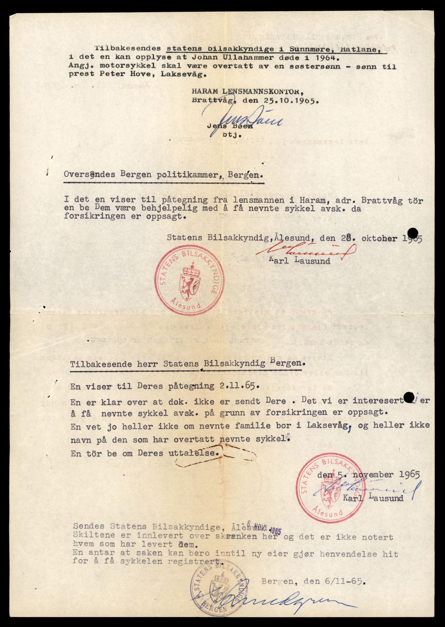 Møre og Romsdal vegkontor - Ålesund trafikkstasjon, AV/SAT-A-4099/F/Fe/L0040: Registreringskort for kjøretøy T 13531 - T 13709, 1927-1998, p. 470