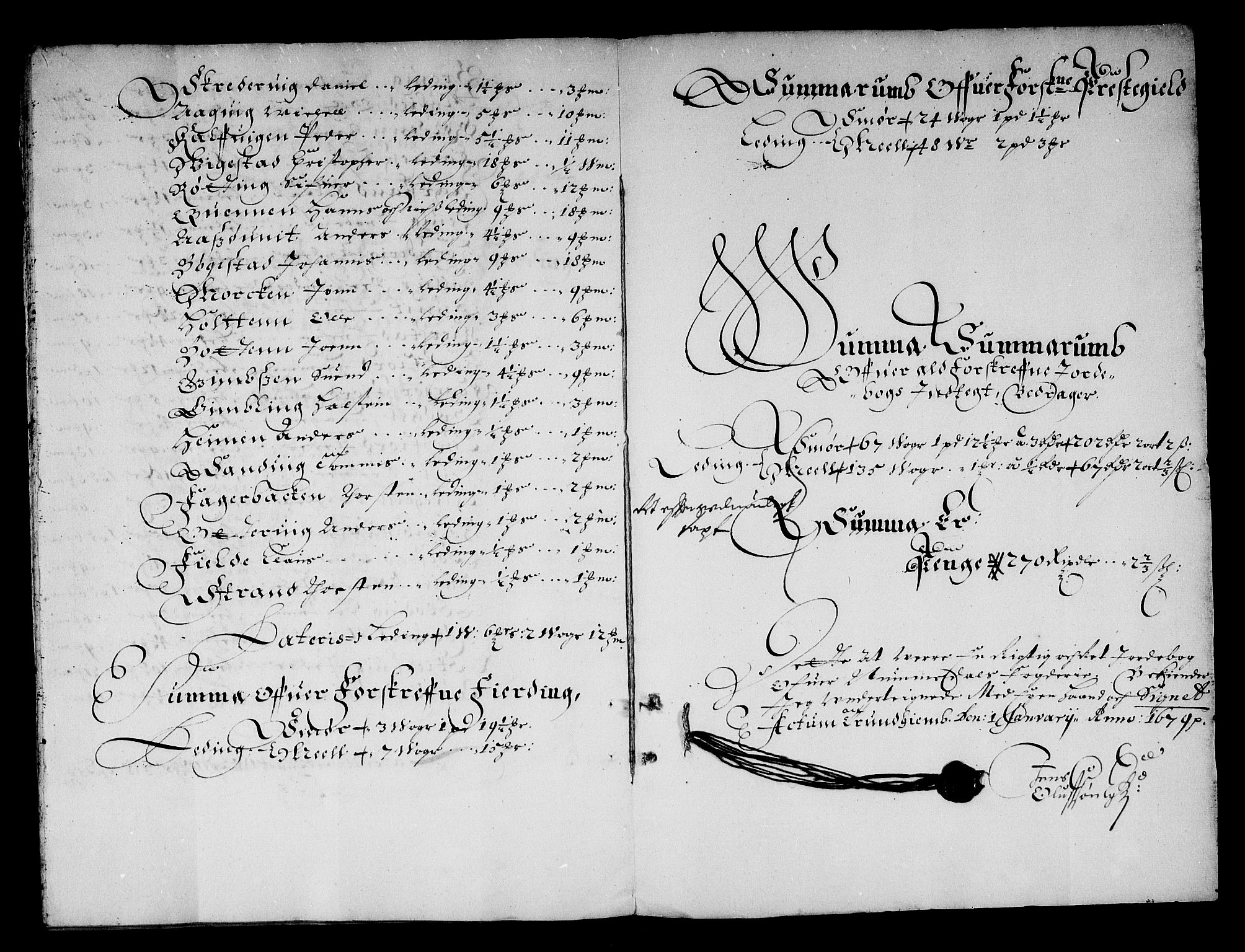 Rentekammeret inntil 1814, Reviderte regnskaper, Stiftamtstueregnskaper, Trondheim stiftamt og Nordland amt, AV/RA-EA-6044/R/Re/L0052: Trondheim stiftamt og Nordland amt, 1678