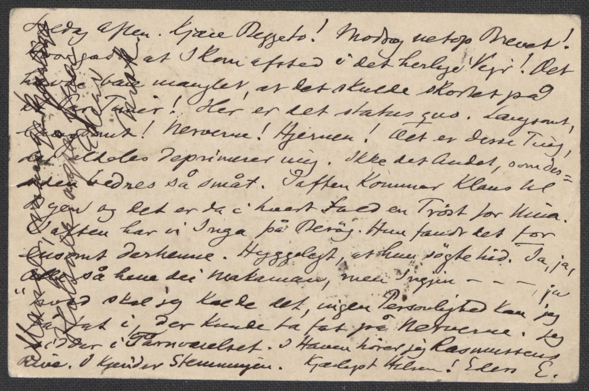 Beyer, Frants, AV/RA-PA-0132/F/L0001: Brev fra Edvard Grieg til Frantz Beyer og "En del optegnelser som kan tjene til kommentar til brevene" av Marie Beyer, 1872-1907, p. 712