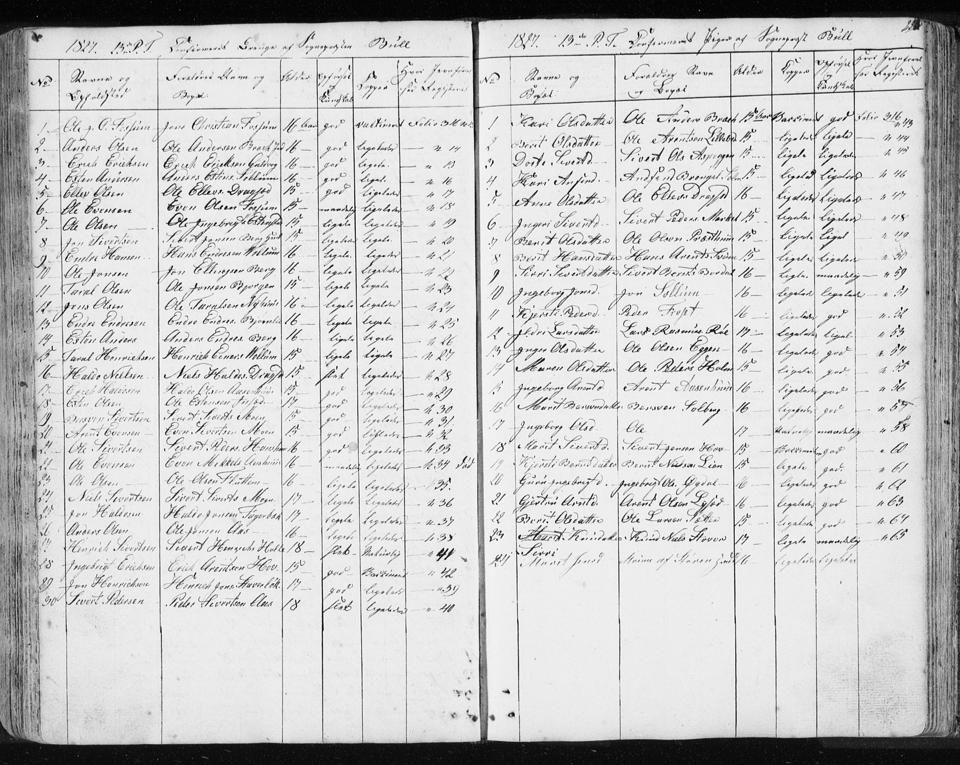 Ministerialprotokoller, klokkerbøker og fødselsregistre - Sør-Trøndelag, SAT/A-1456/689/L1043: Parish register (copy) no. 689C02, 1816-1892, p. 255