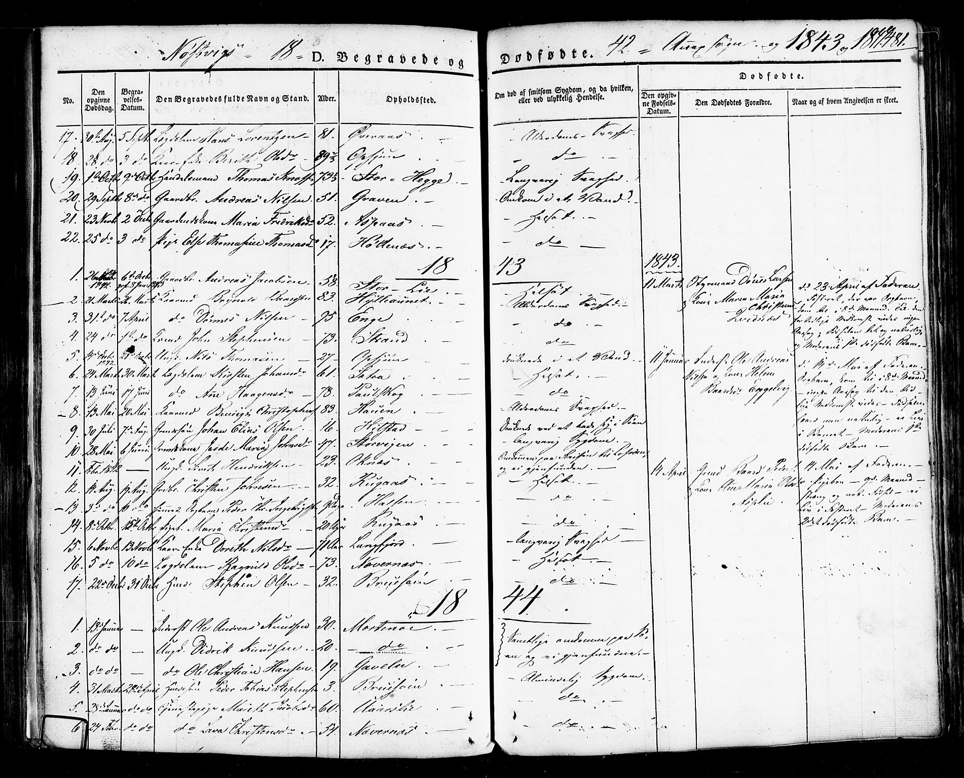 Ministerialprotokoller, klokkerbøker og fødselsregistre - Nordland, AV/SAT-A-1459/814/L0224: Parish register (official) no. 814A05, 1834-1874, p. 481
