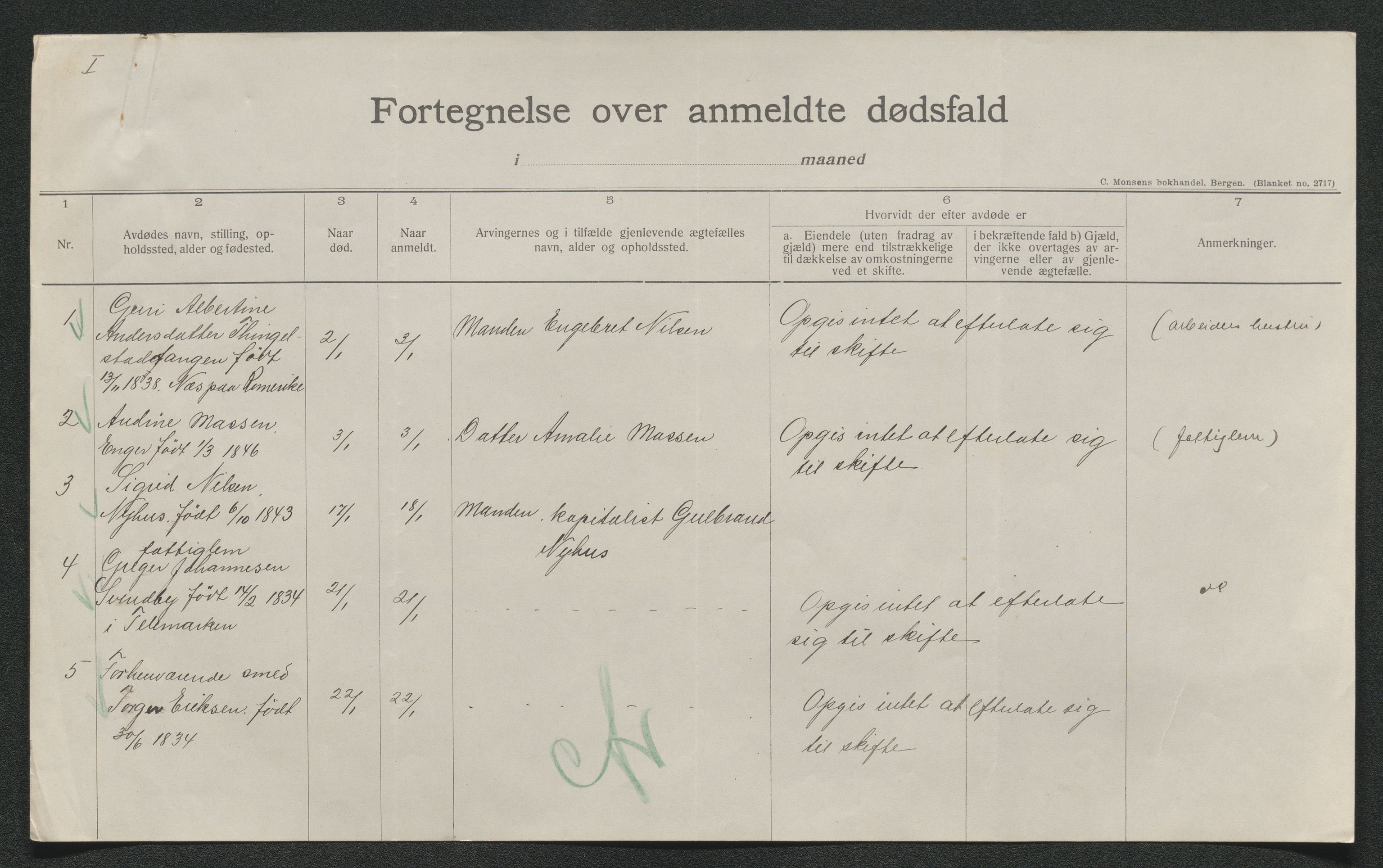 Eiker, Modum og Sigdal sorenskriveri, AV/SAKO-A-123/H/Ha/Hab/L0038: Dødsfallsmeldinger, 1916-1917, p. 395