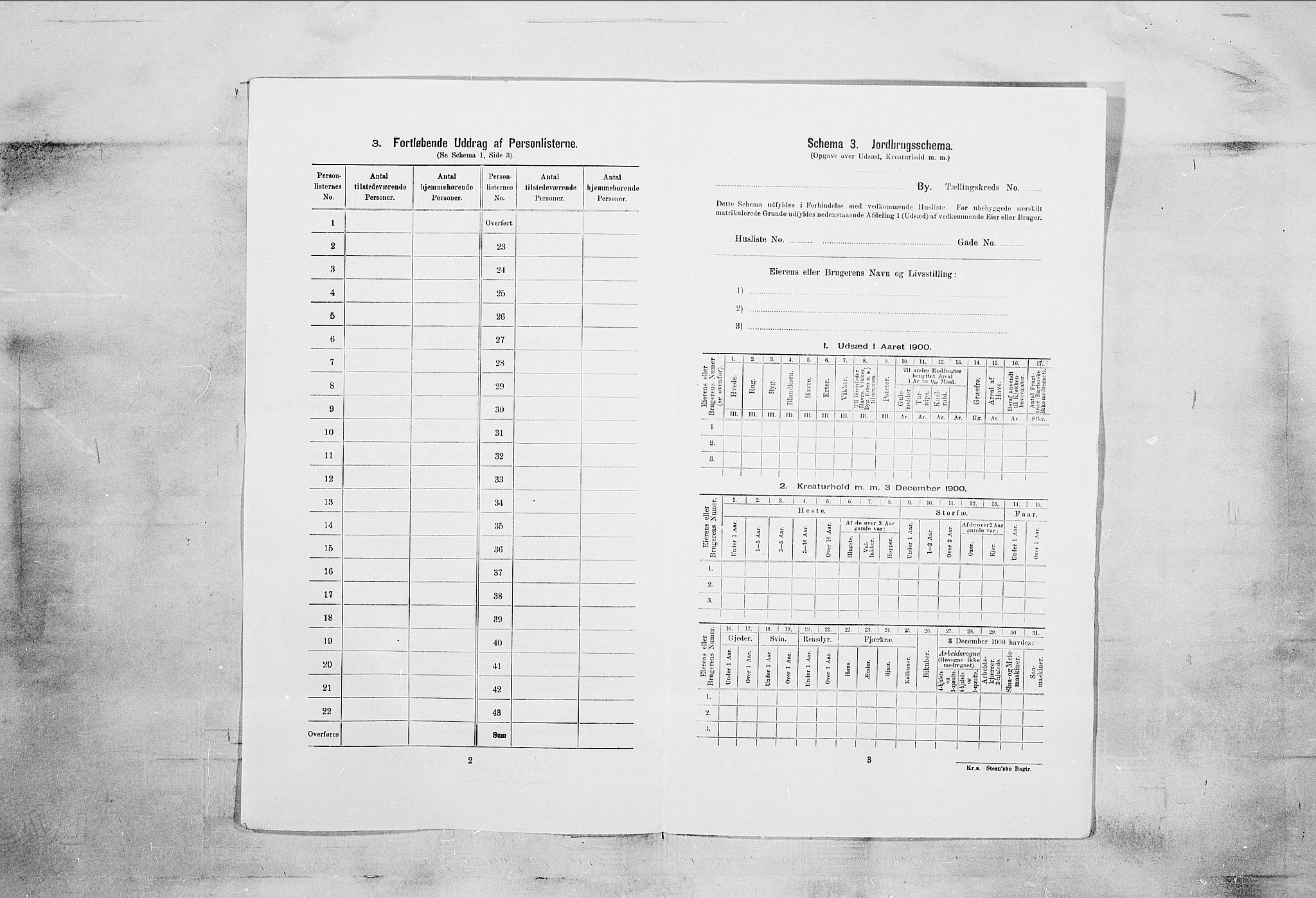 SAKO, 1900 census for Brevik, 1900, p. 1326