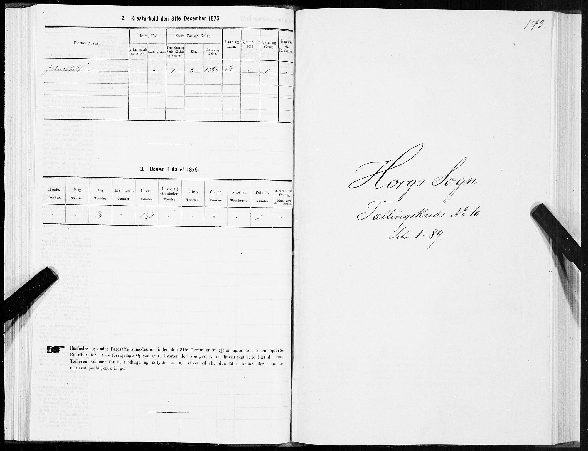 SAT, 1875 census for 1648P Støren, 1875, p. 5143