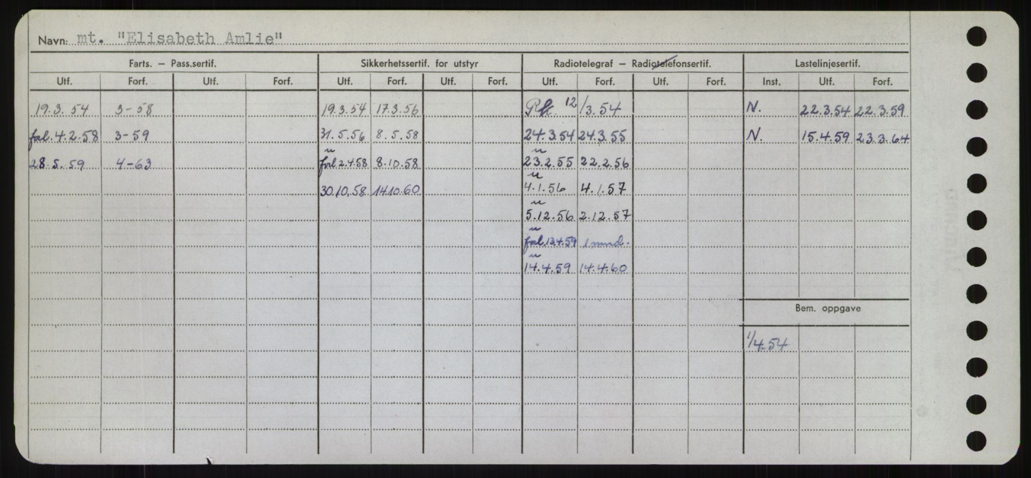 Sjøfartsdirektoratet med forløpere, Skipsmålingen, AV/RA-S-1627/H/Hd/L0009: Fartøy, E, p. 322