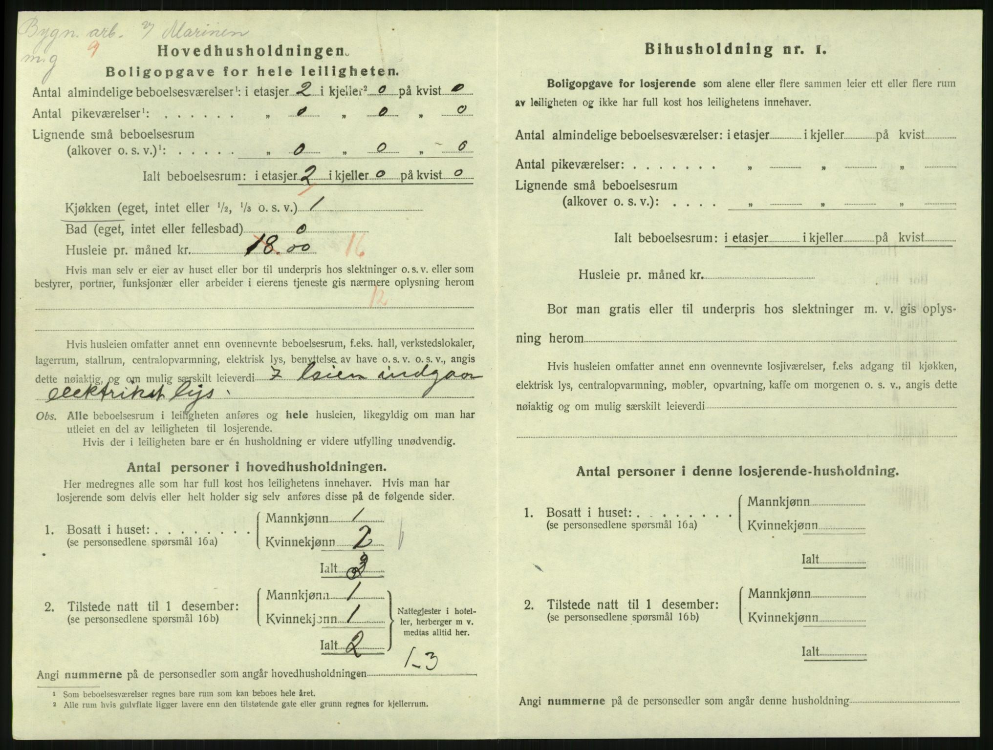 SAKO, 1920 census for Horten, 1920, p. 6148