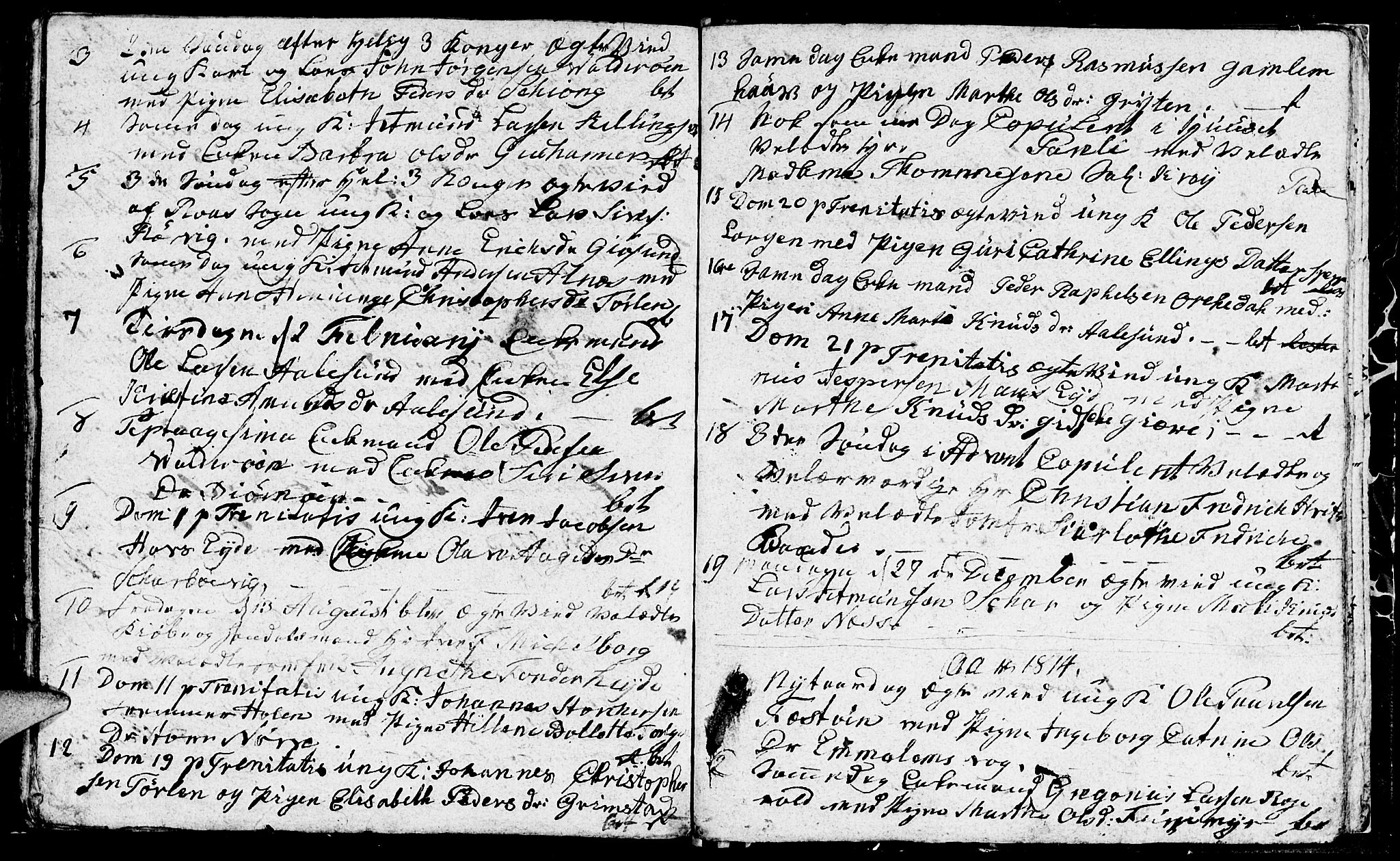 Ministerialprotokoller, klokkerbøker og fødselsregistre - Møre og Romsdal, AV/SAT-A-1454/528/L0422: Parish register (copy) no. 528C03, 1801-1825