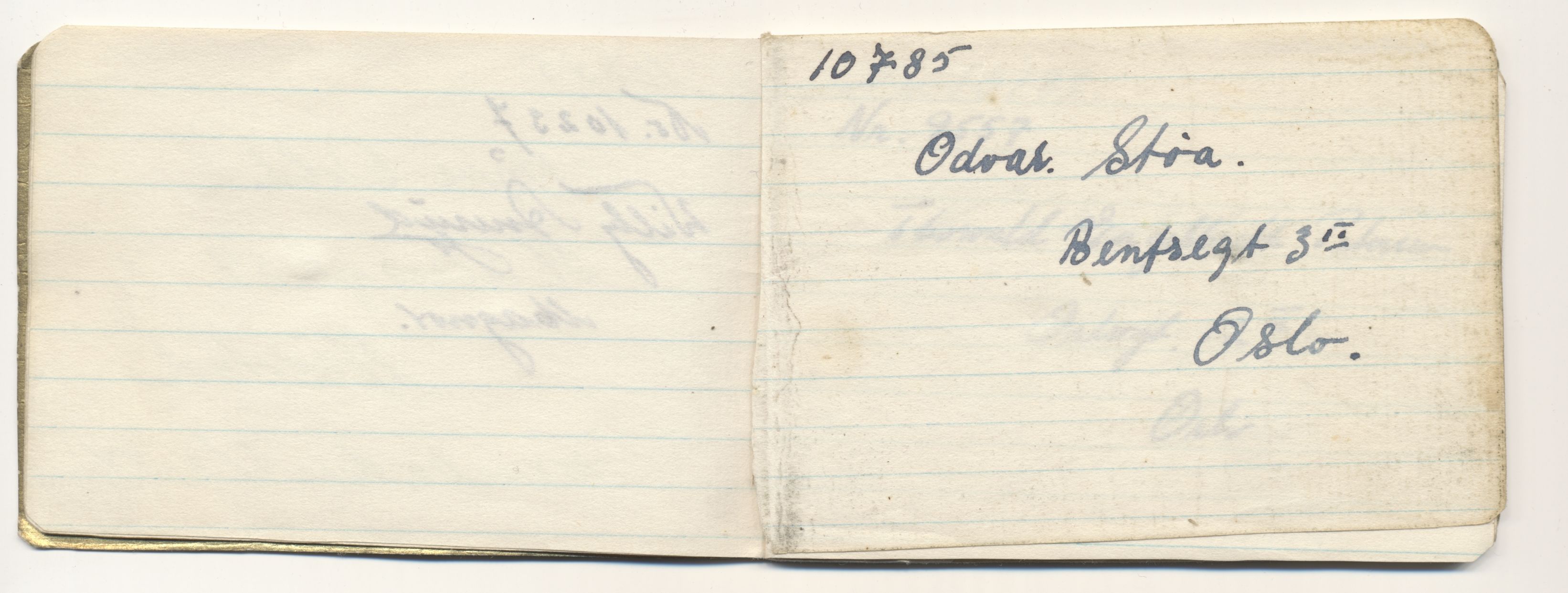 Falstadsenteret, dokumentsamling, FSM/A-001/F/L0494: Fredriksen, Ragna (f. 1922) og Gunnar (f. 1921), 1944-1945