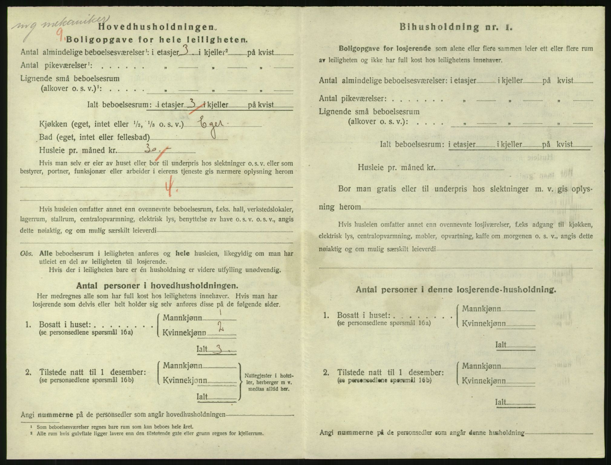 SAK, 1920 census for Tvedestrand, 1920, p. 1200