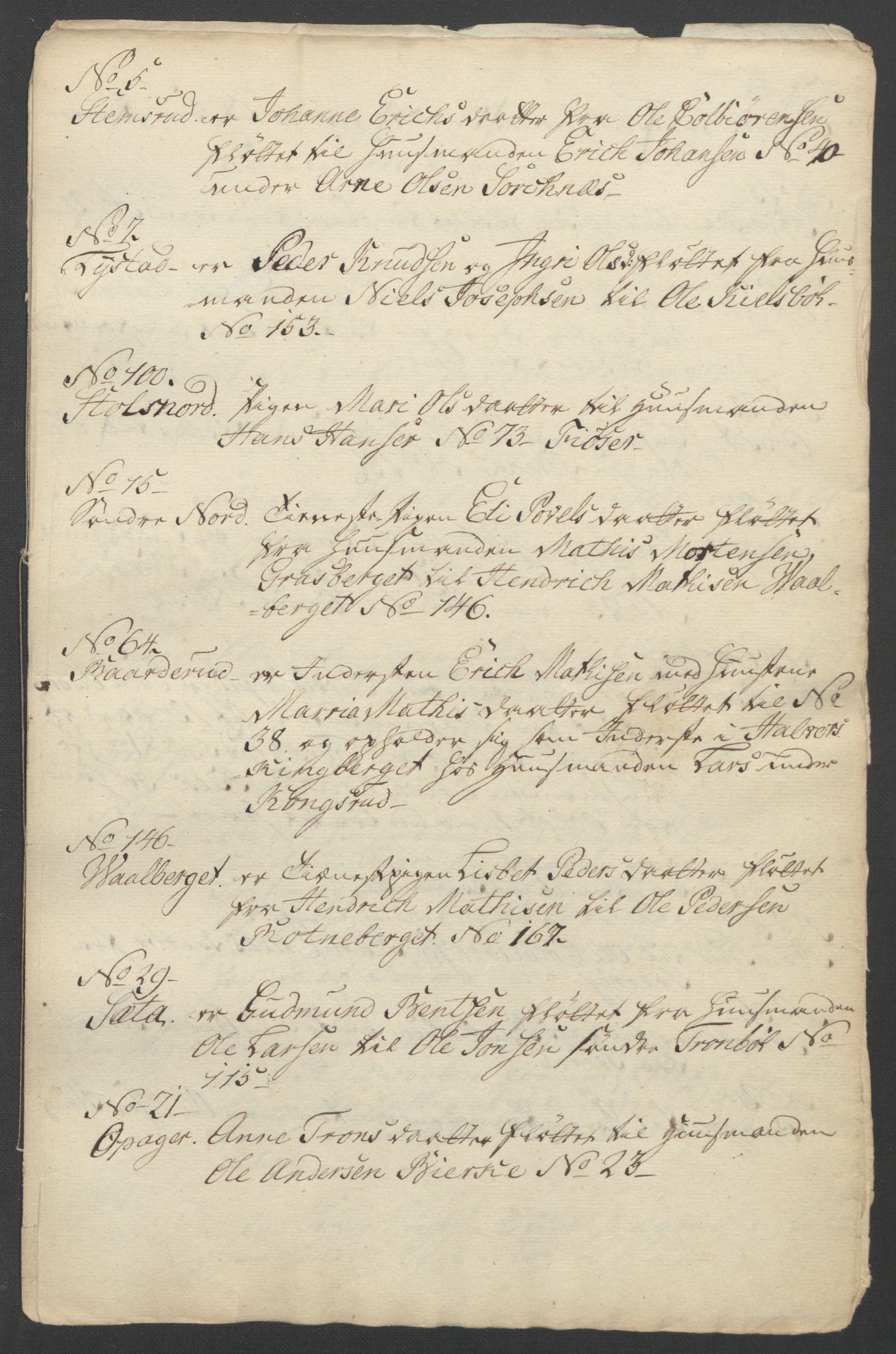 Rentekammeret inntil 1814, Reviderte regnskaper, Fogderegnskap, AV/RA-EA-4092/R14/L0959: Ekstraskatten Solør og Odal, 1763-1770, p. 100