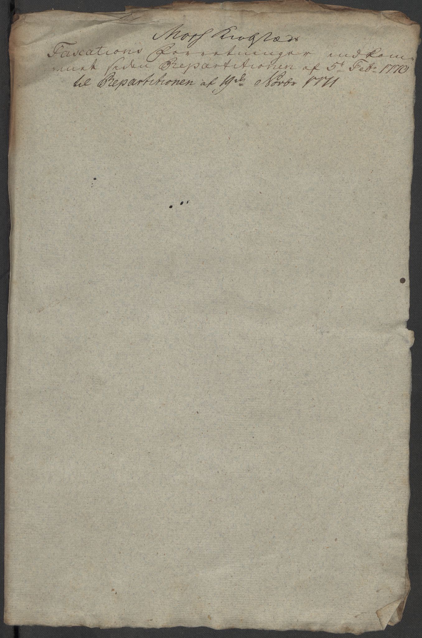 Kommersekollegiet, Brannforsikringskontoret 1767-1814, RA/EA-5458/F/Fa/L0040/0006: Moss / Dokumenter, 1767-1807, p. 8